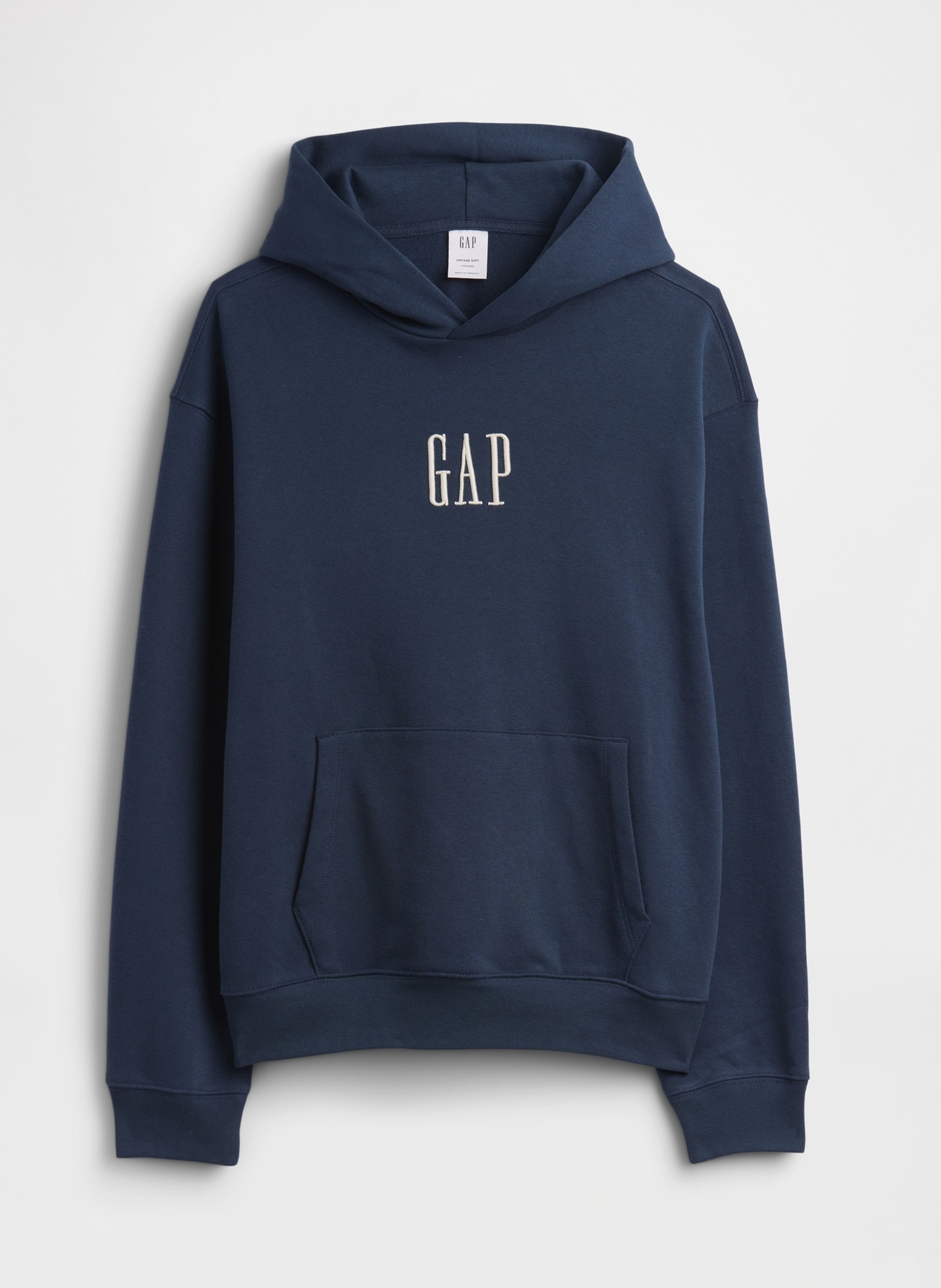Hanorac oversize VintageSoft unisex cu logo - 006