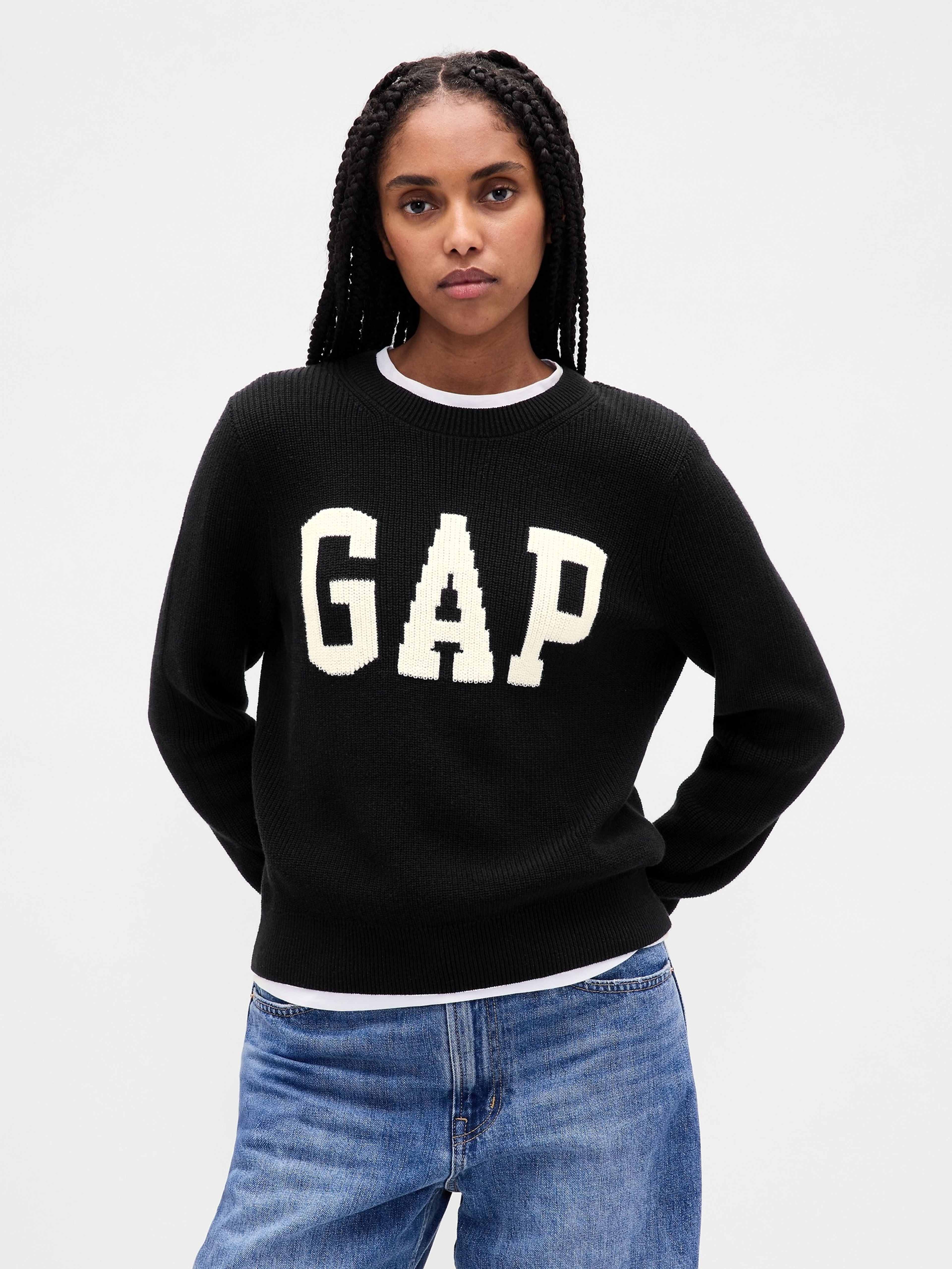 Damen-Pullover mit Logo
