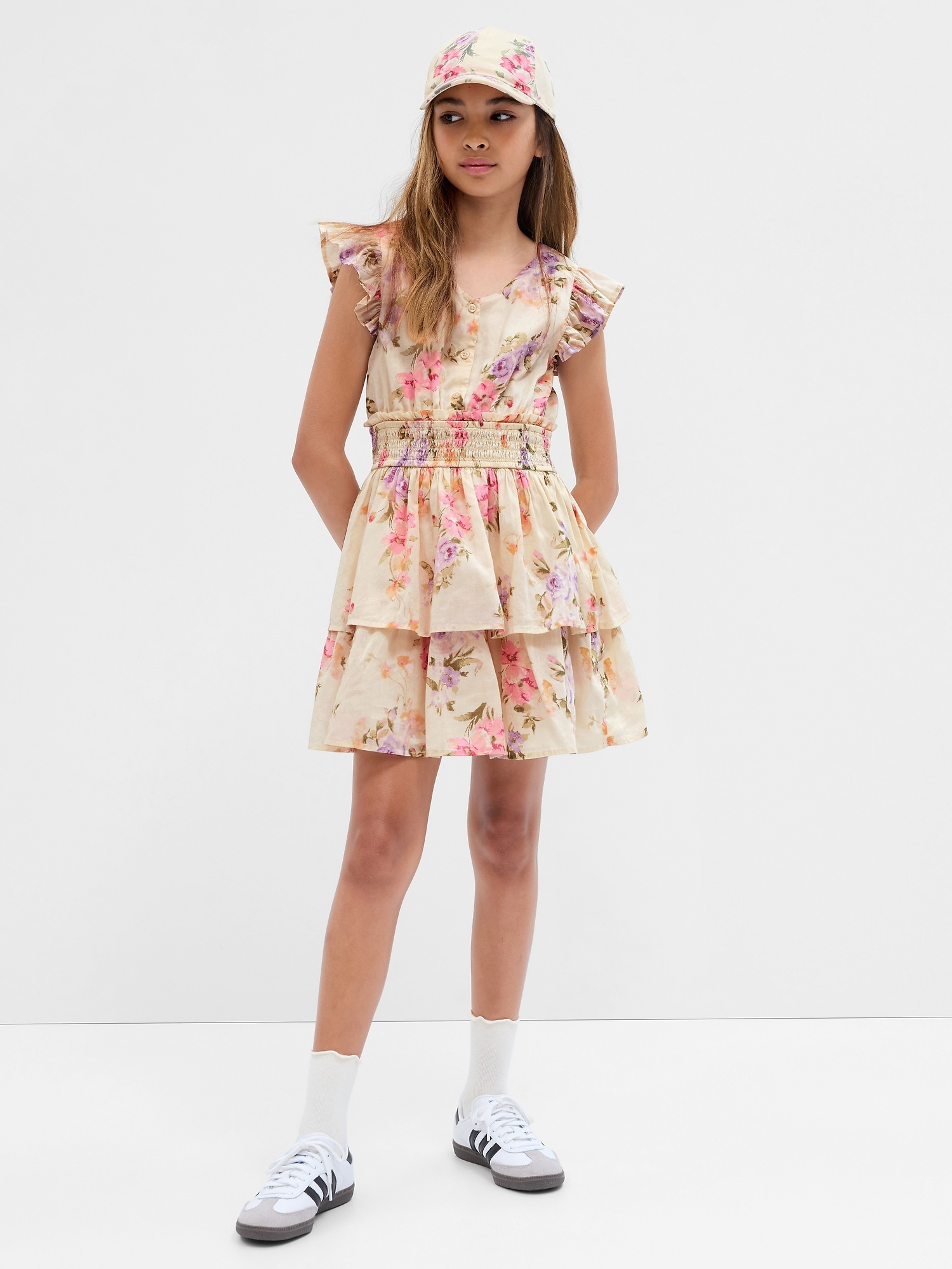 Rochie mini pentru copii GAP × LoveShackFancy