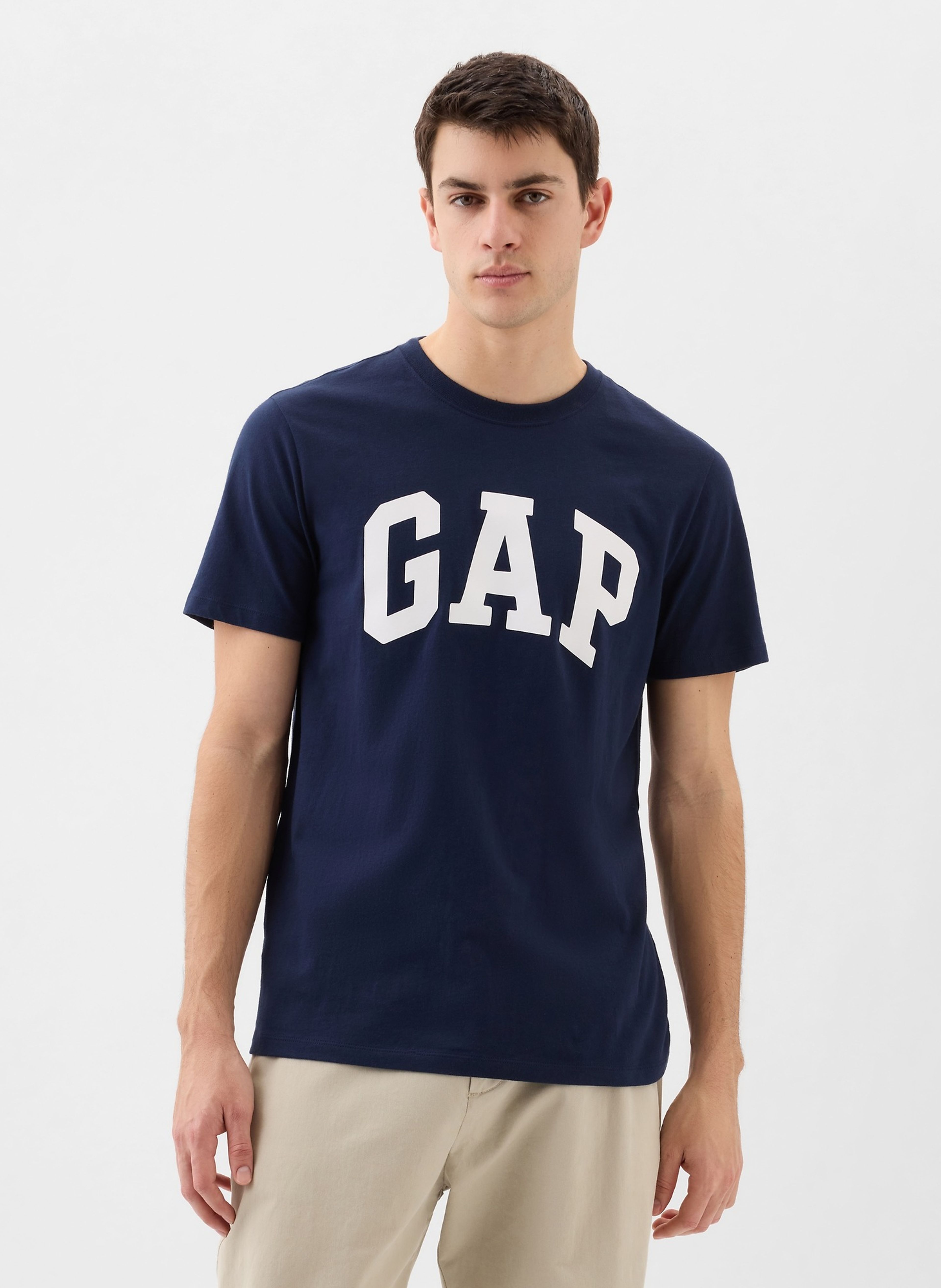 T-shirt in cotone con logo 2 pezzi - 002