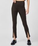 Leggings mit Schlitzen-Braun - 001