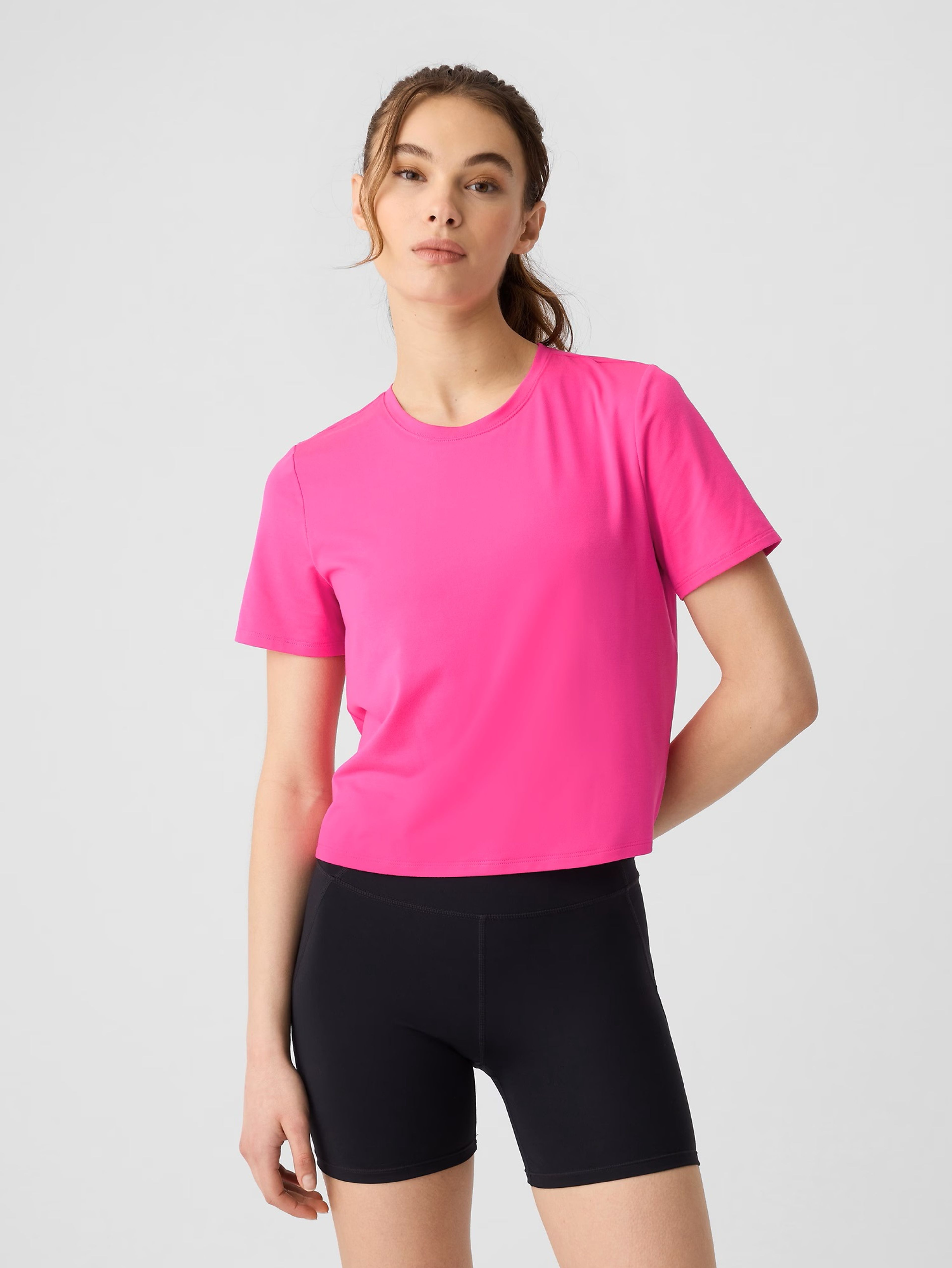 Sport-T-Shirt GapFit Brushed Jersey