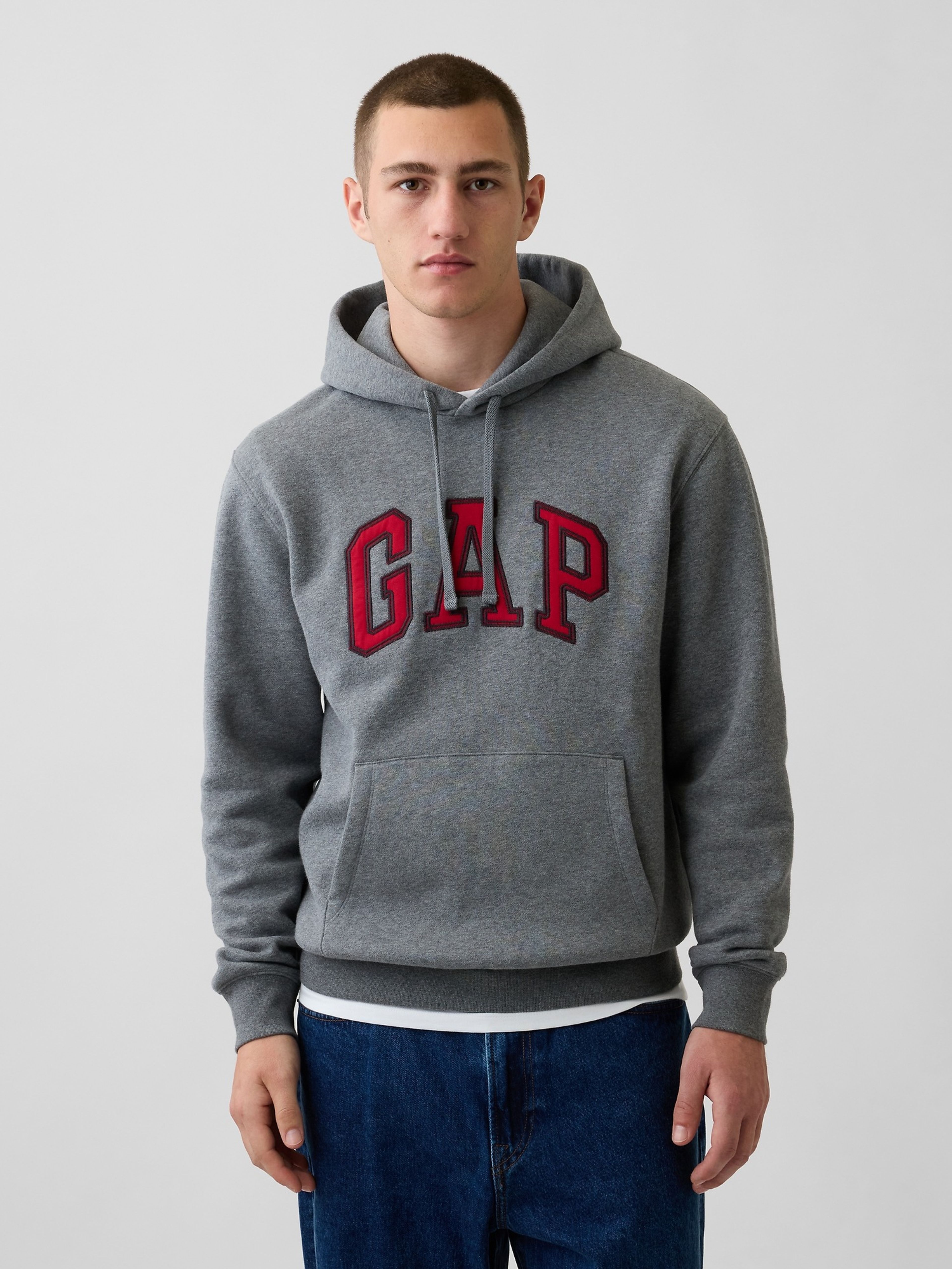 Sweat à capuche VintageSoft unisex avec logo - 001