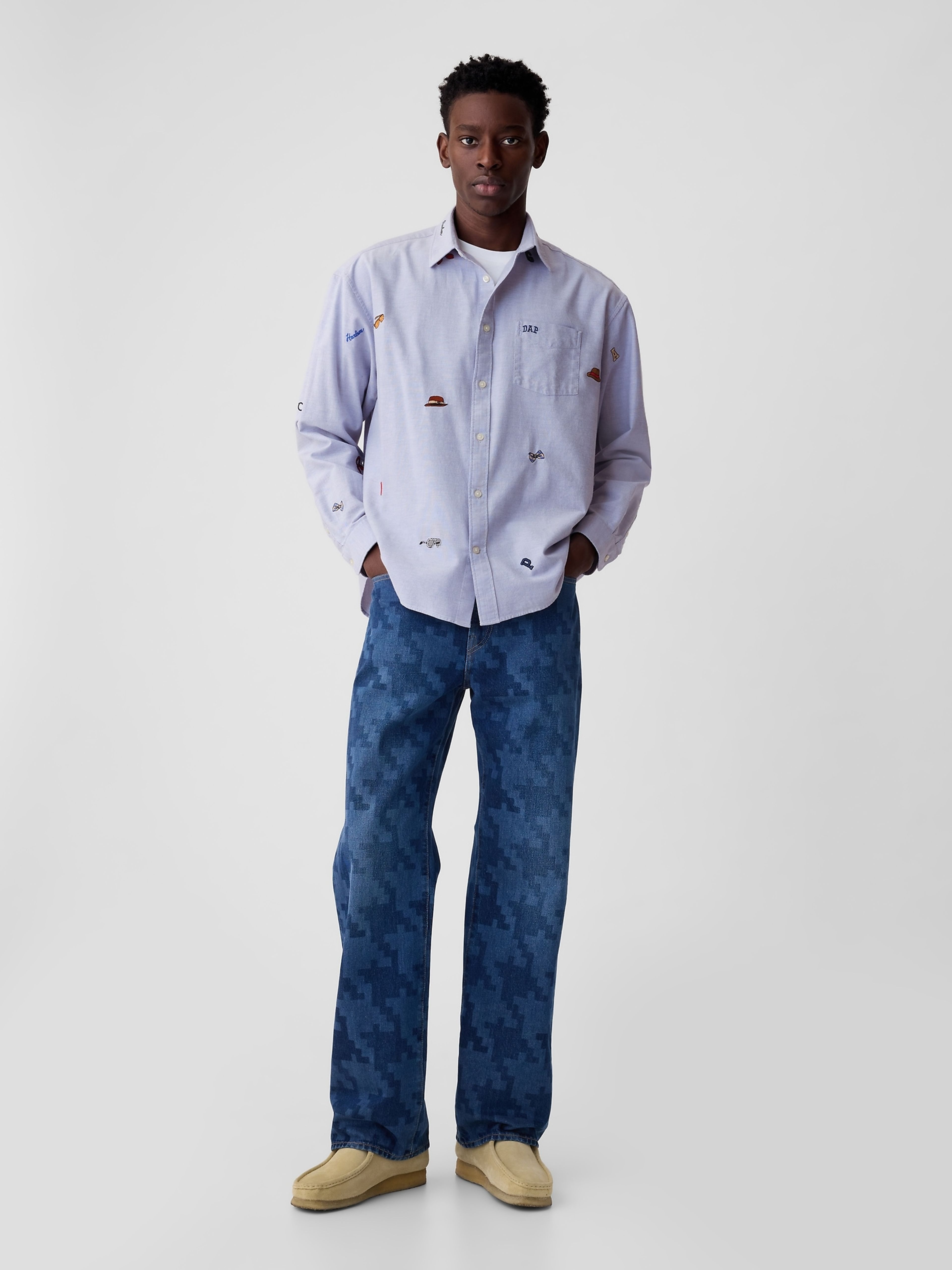 Gap × Dapper Dan Oxford-Hemd - 003