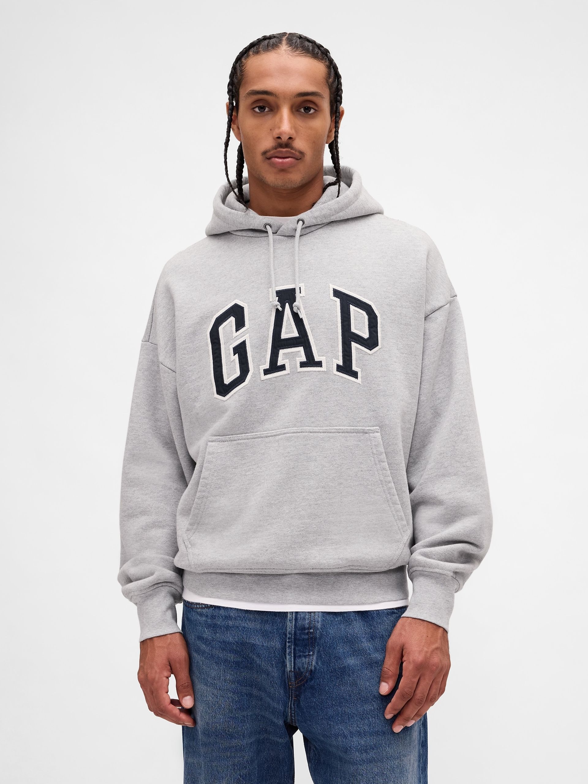 Oversize pulóver Extra Heavyweight logóval Unisex - 001
