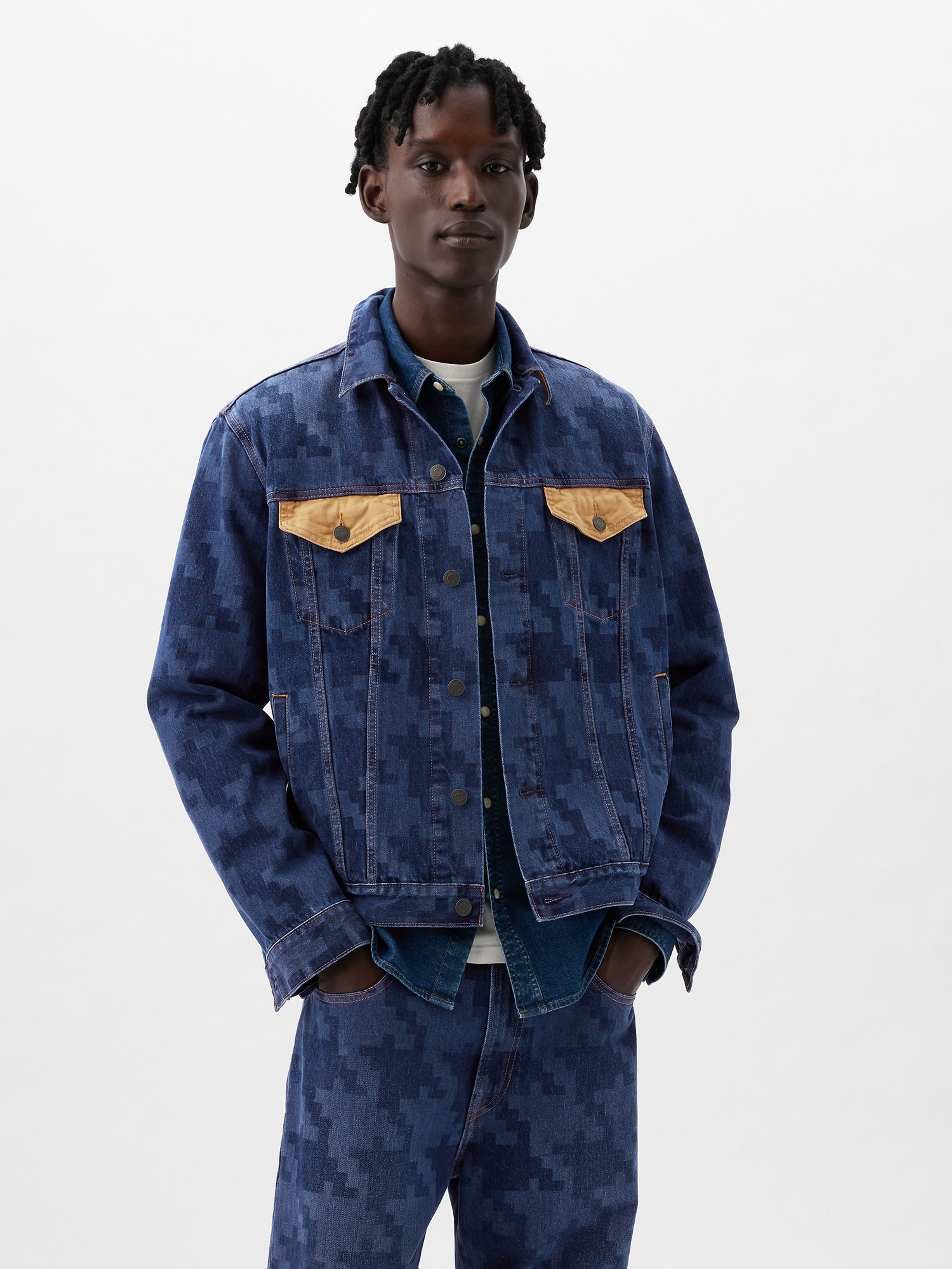 Kurtka jeansowa Gap × Dapper Dan Unisex