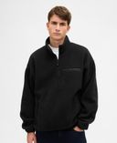 Sweatshirt Oversized Unisex Sherpa Arctic Fleece-Zwart - 002