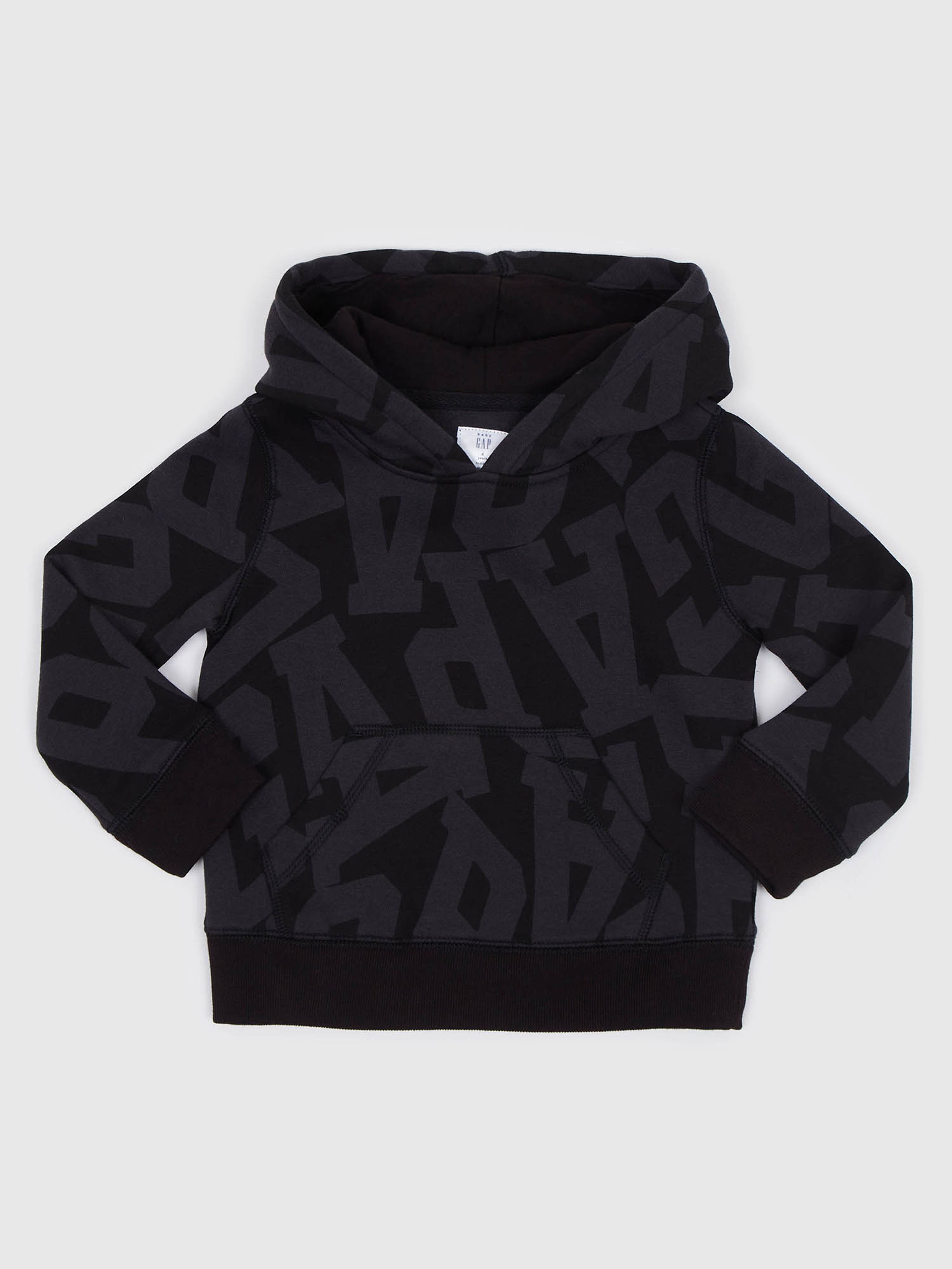 Detská mikina s logom a kapucňou