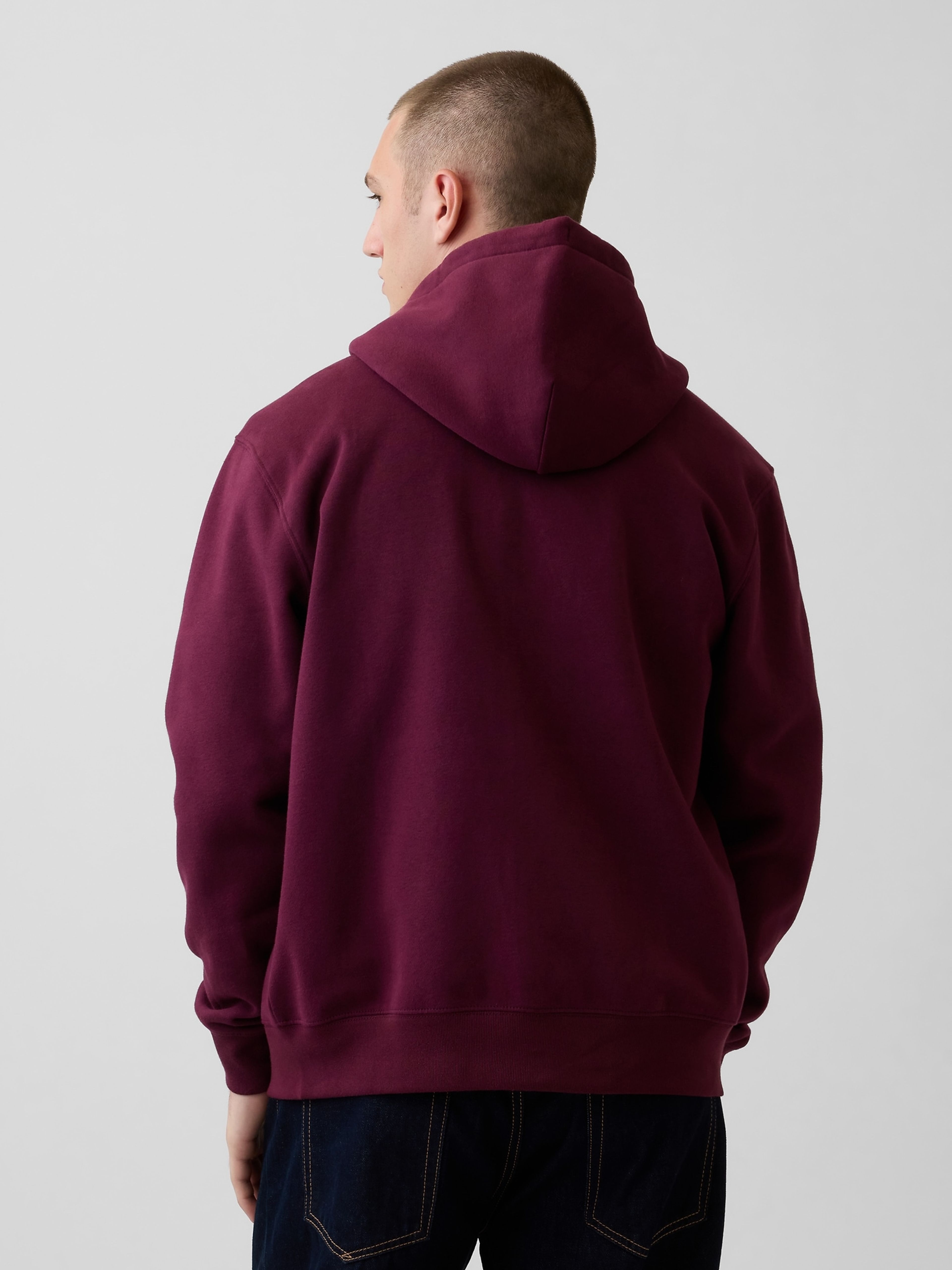 Sweat à capuche VintageSoft unisex avec logo - 003