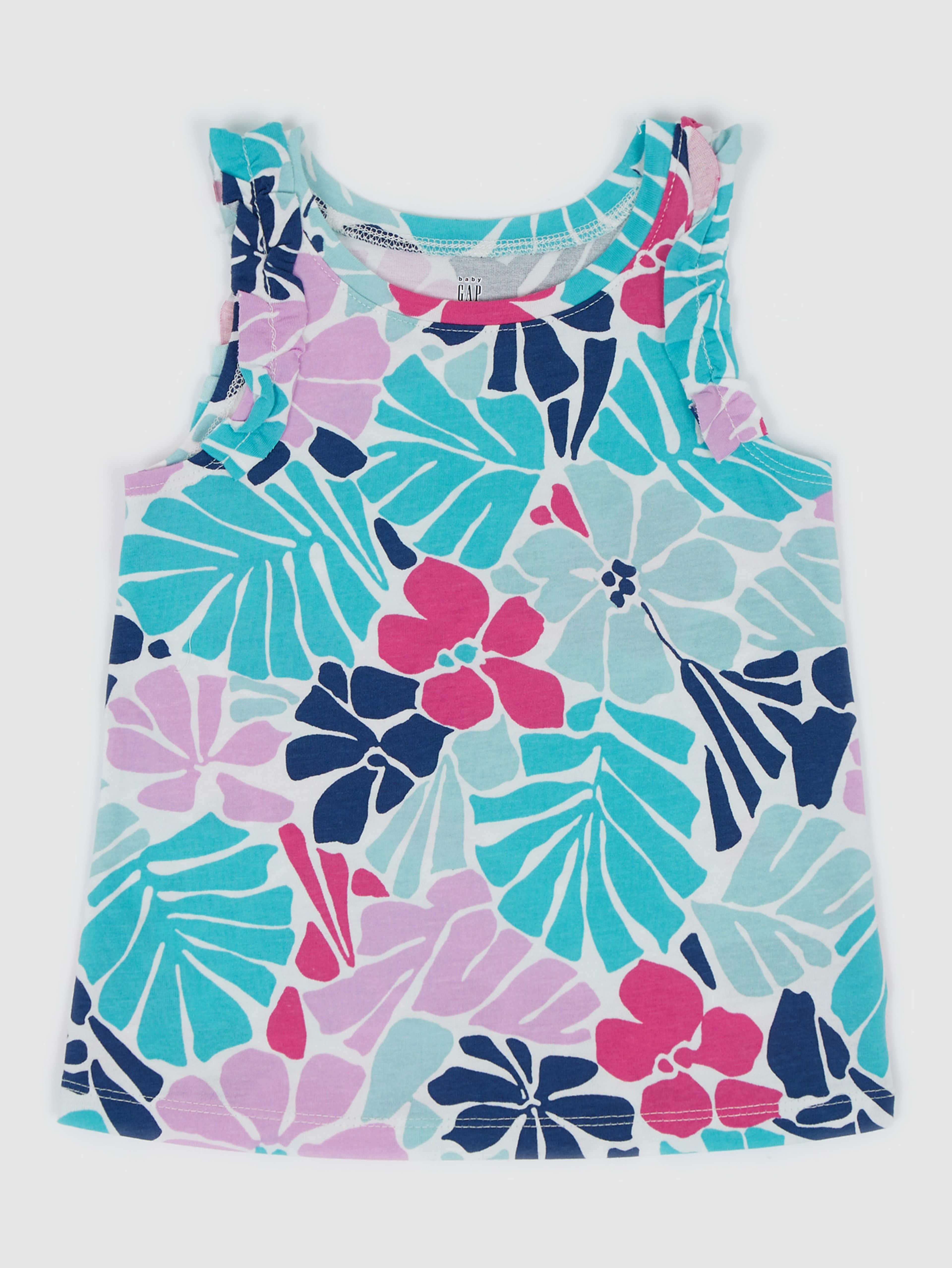 Baby tank top tropical