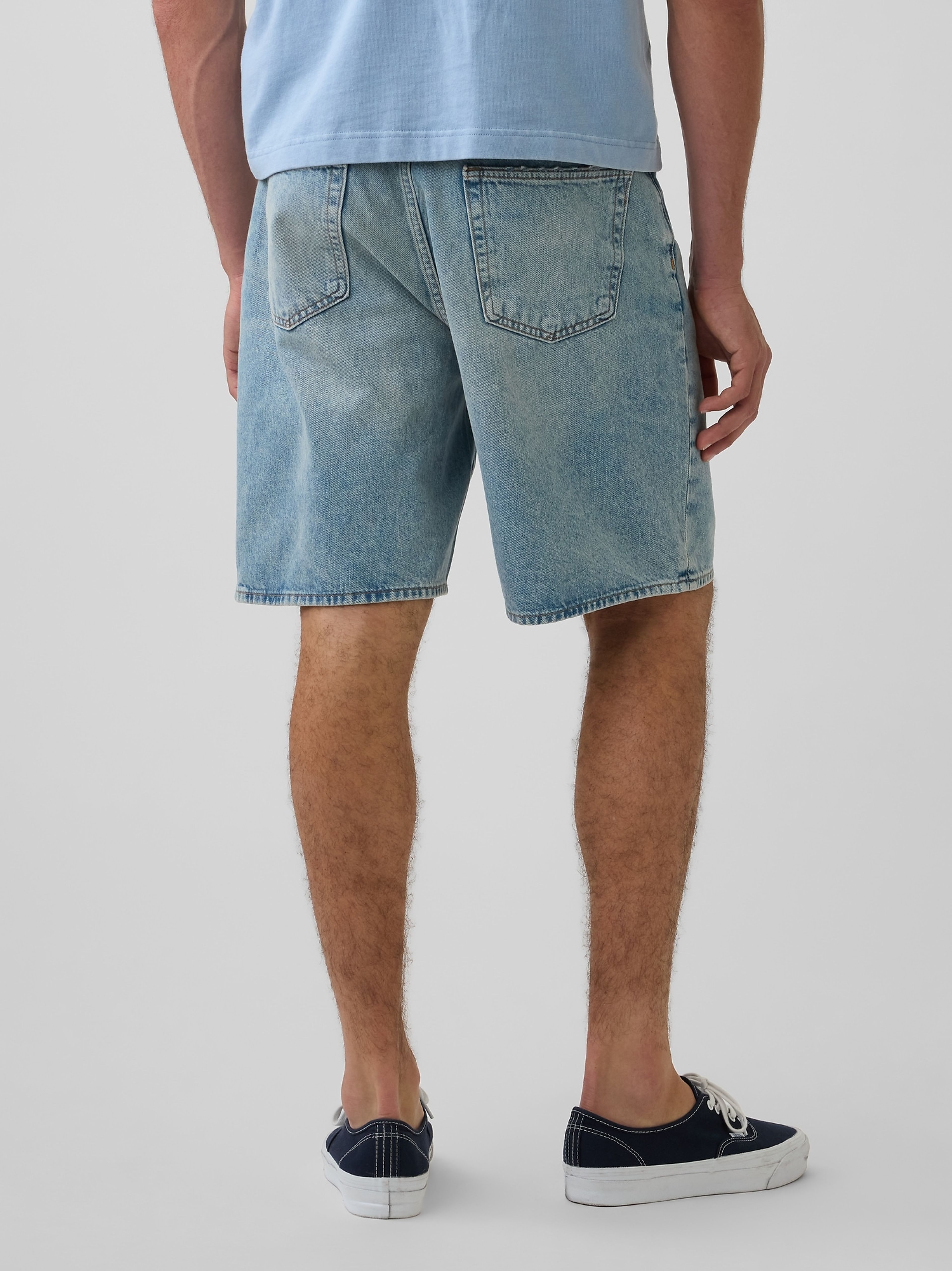 Shorts 90s loose in denim - 006