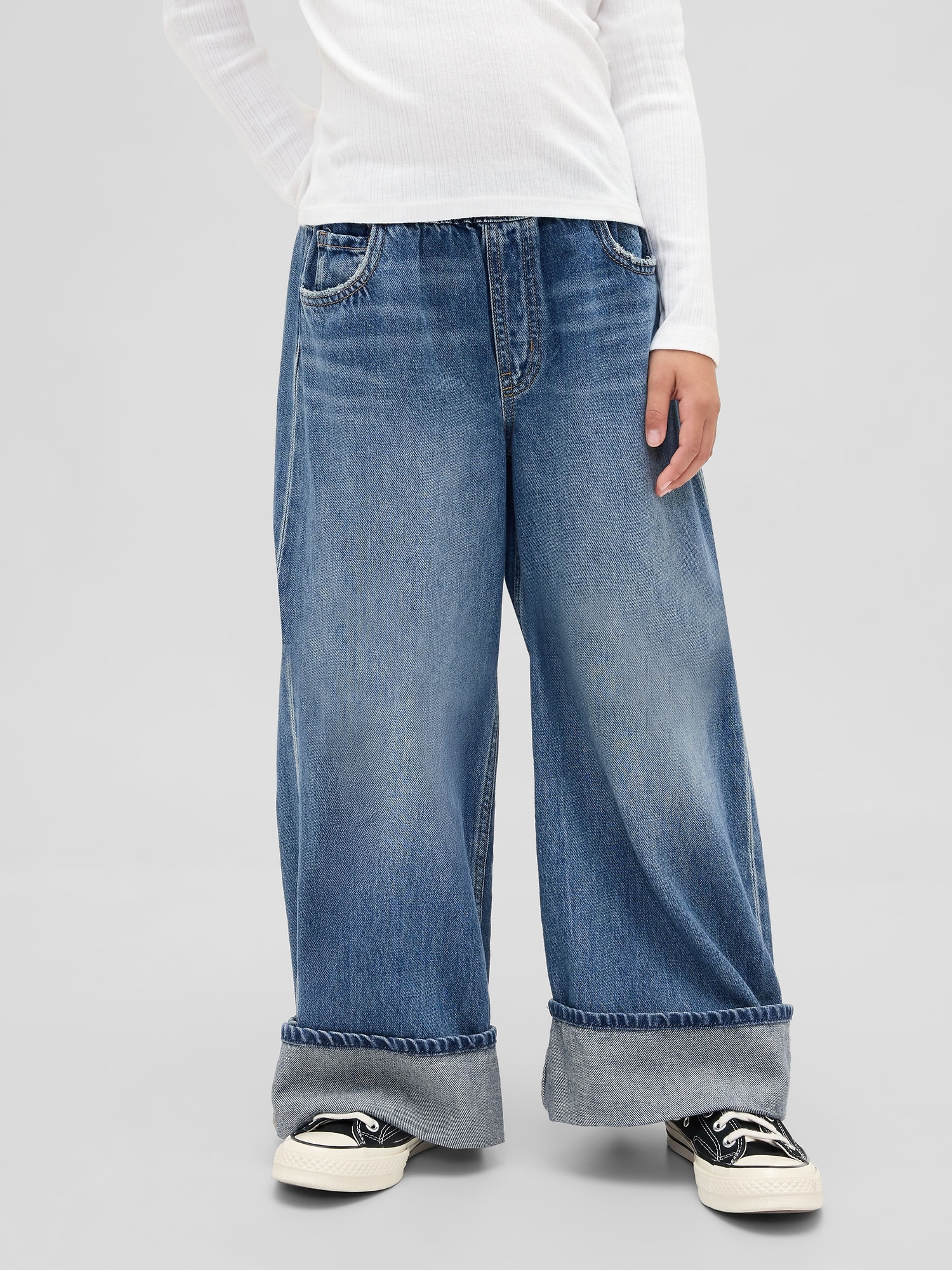 Jeans bambini Wide-Leg Baggy - 003