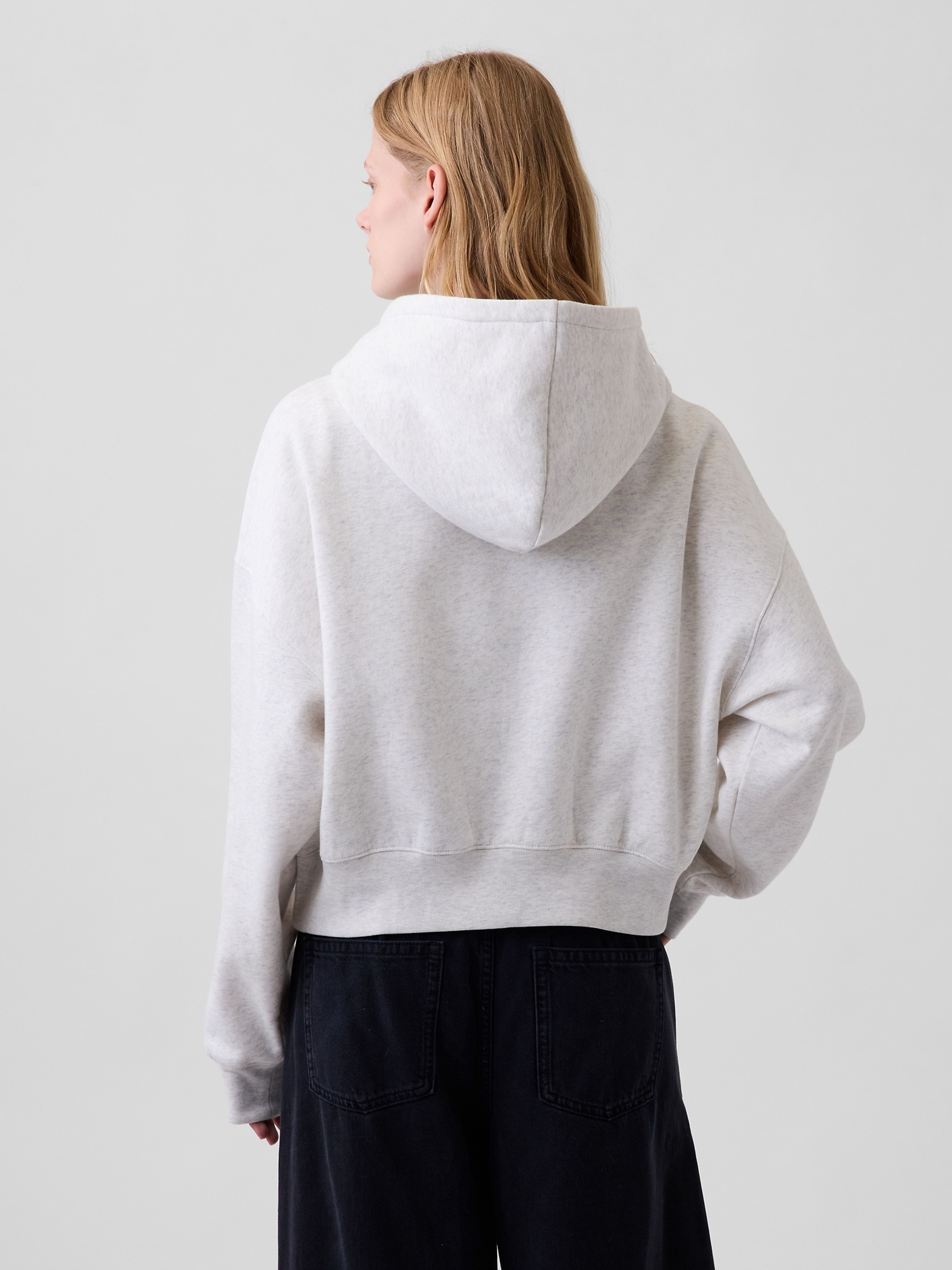Oversize mikina VintageSoft s logom - 003