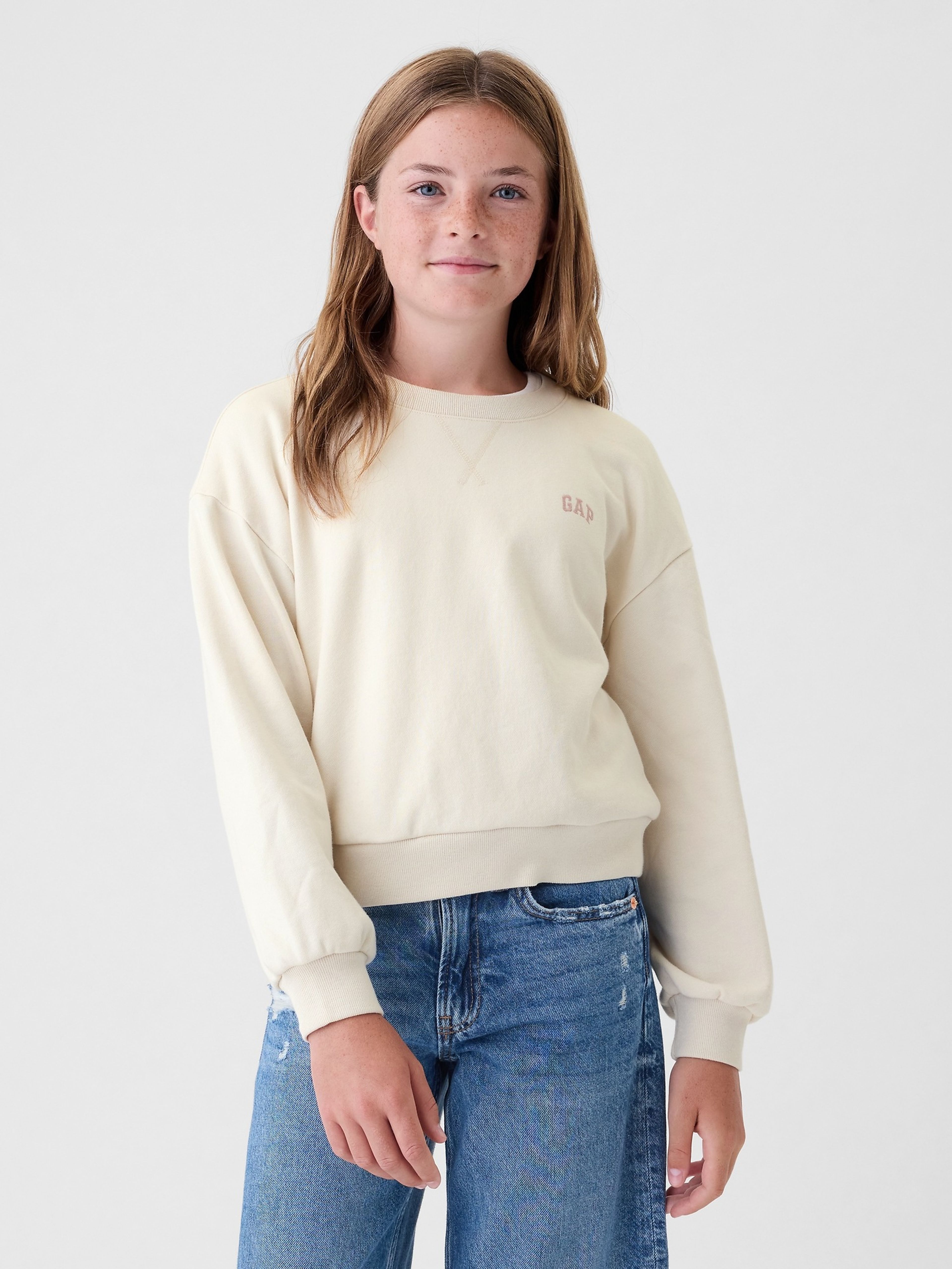 Kinder-Sweatshirt mit Logo