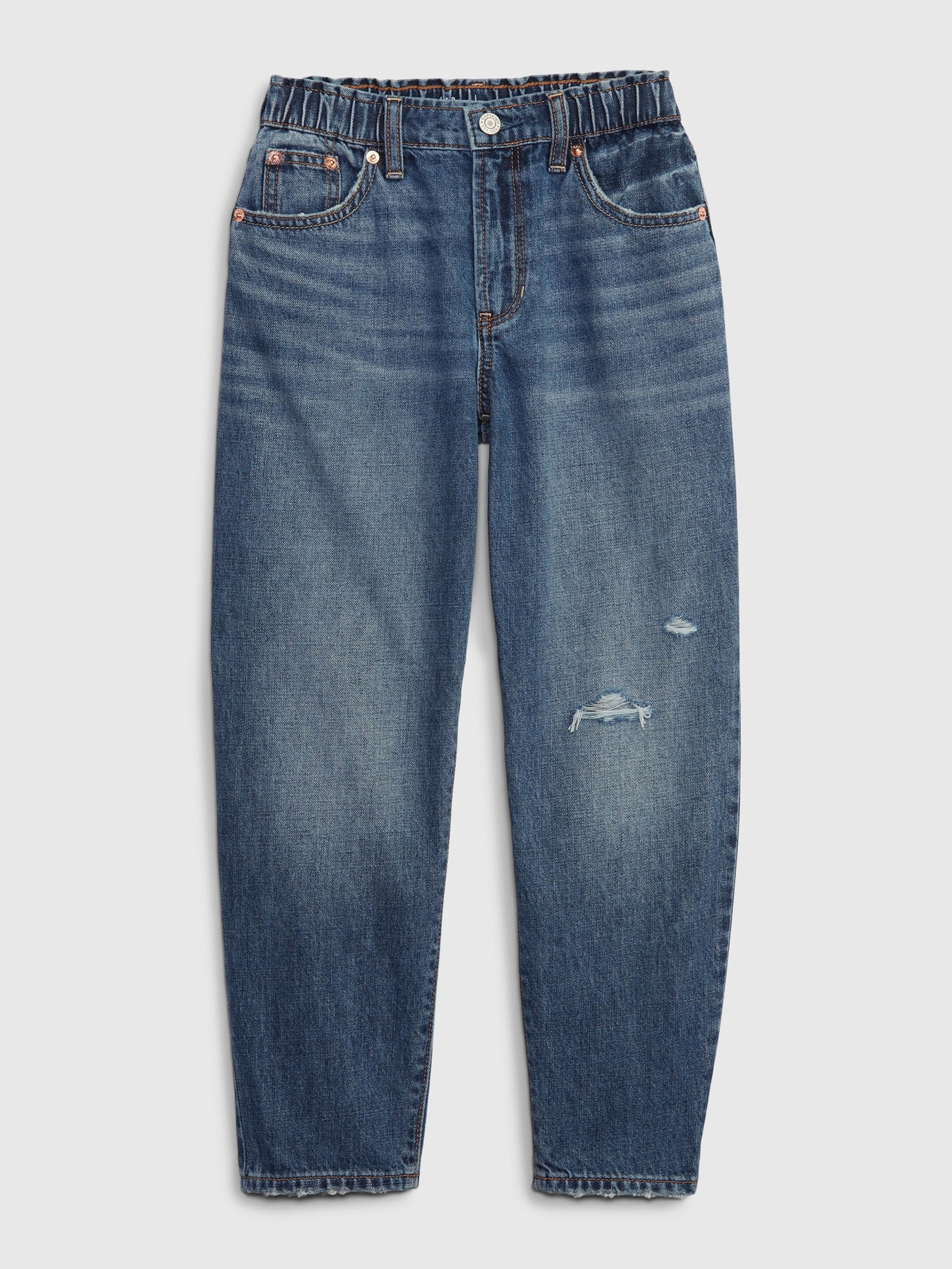 Kinder Jeans high rise barrel