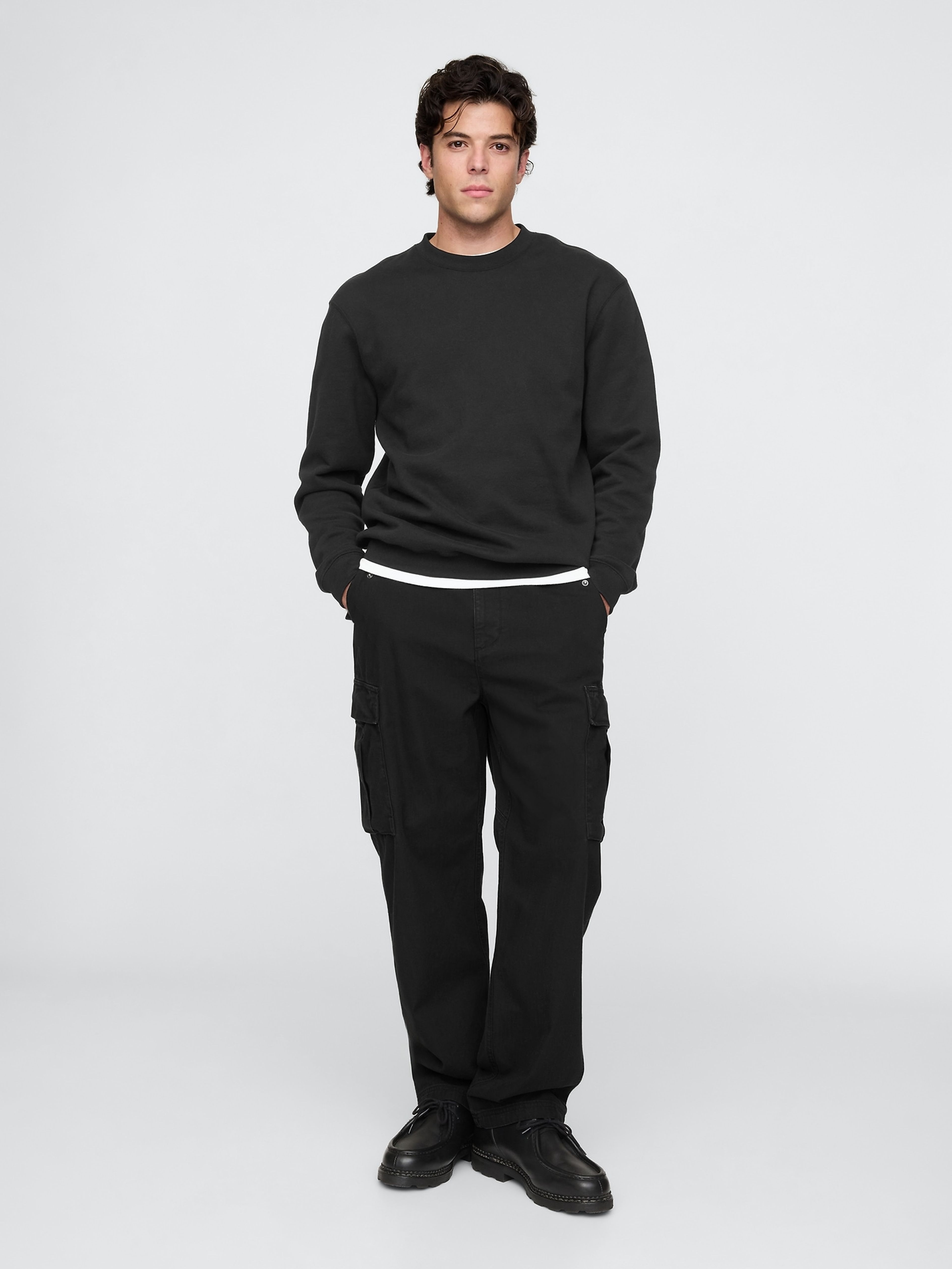 Pantaloni cargo Utility Herringbone