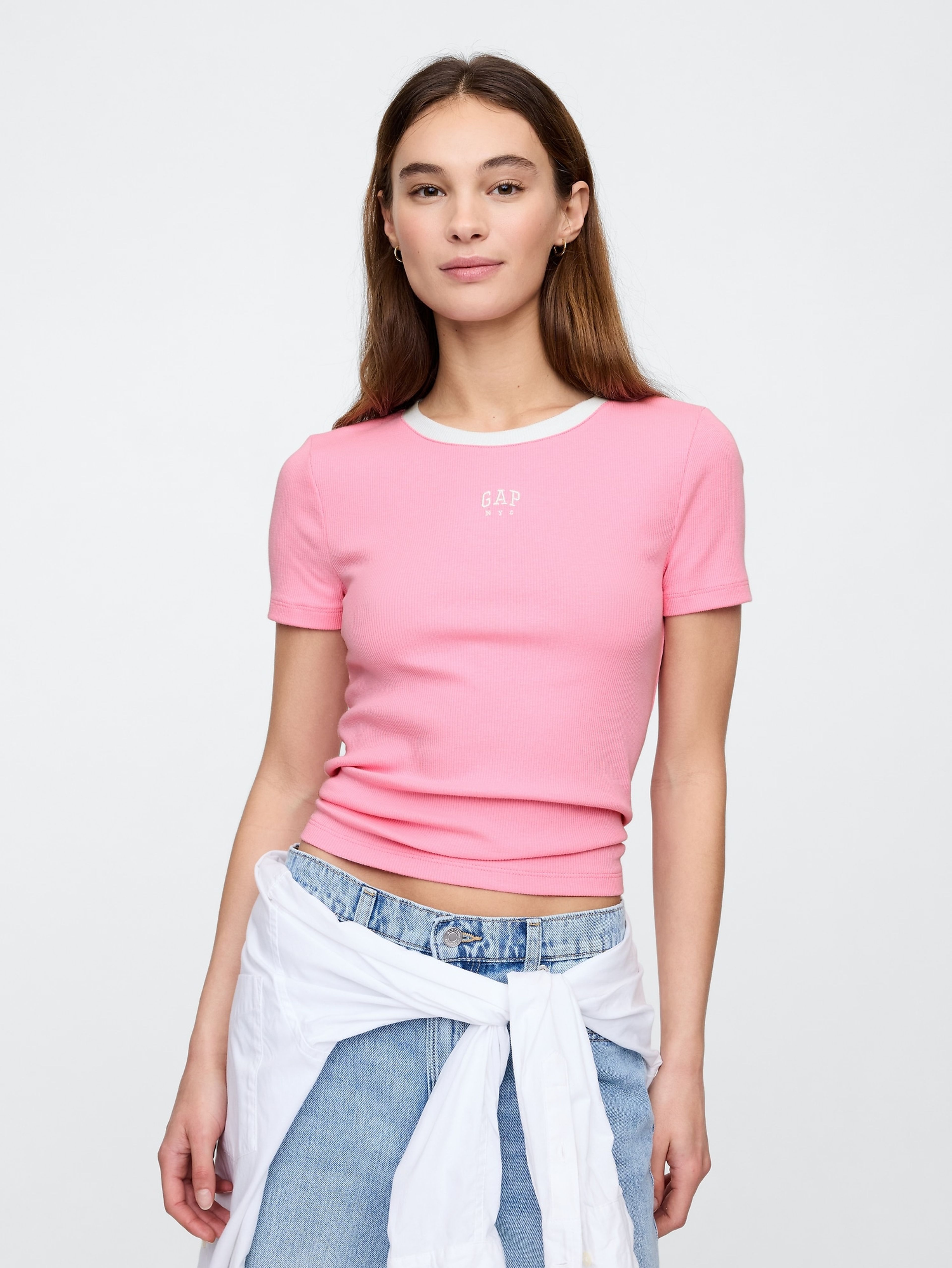 Crop top z logo