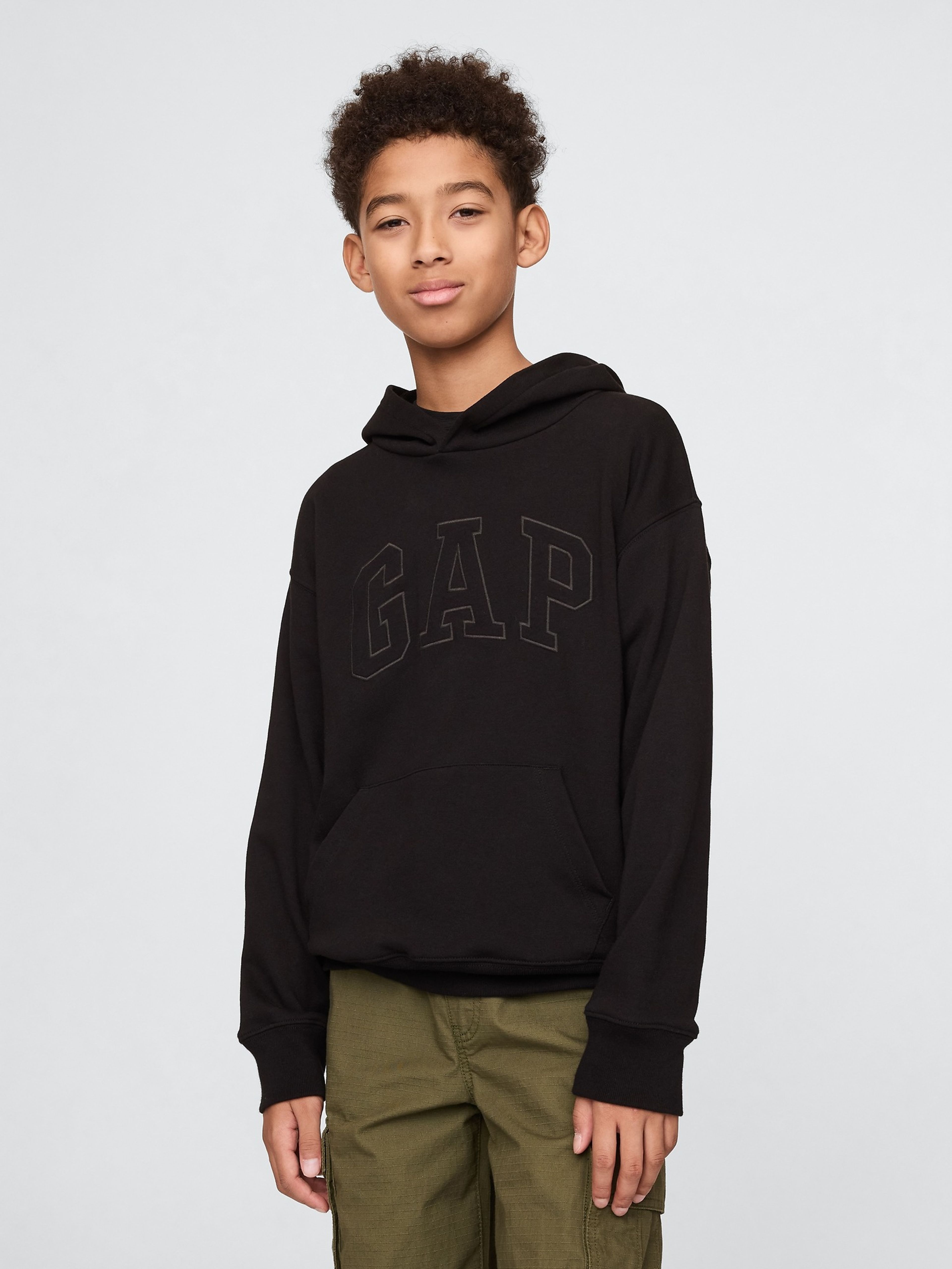 Jungen-Sweatshirt mit Logo