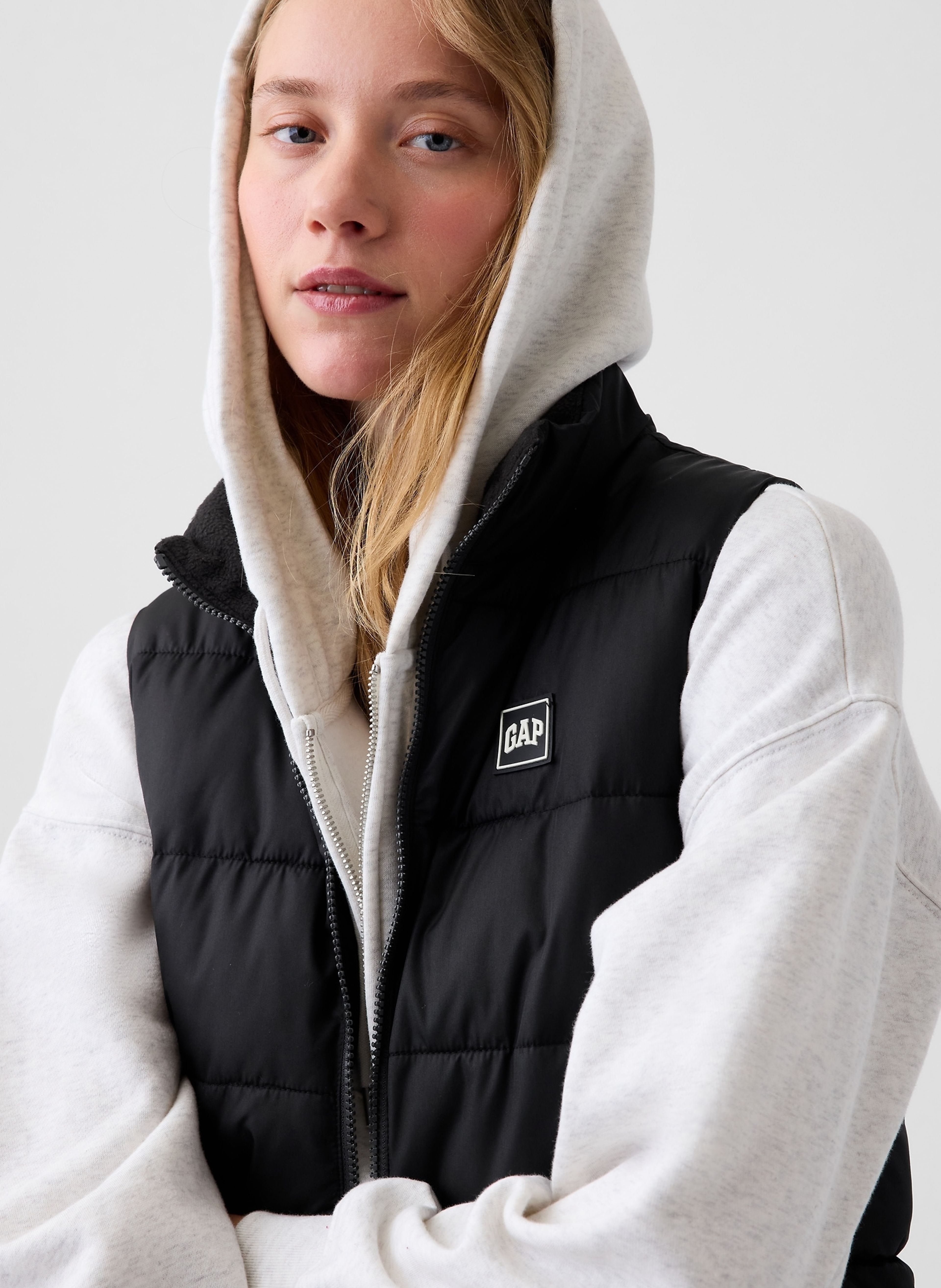 Chaleco acolchado con logo - 004