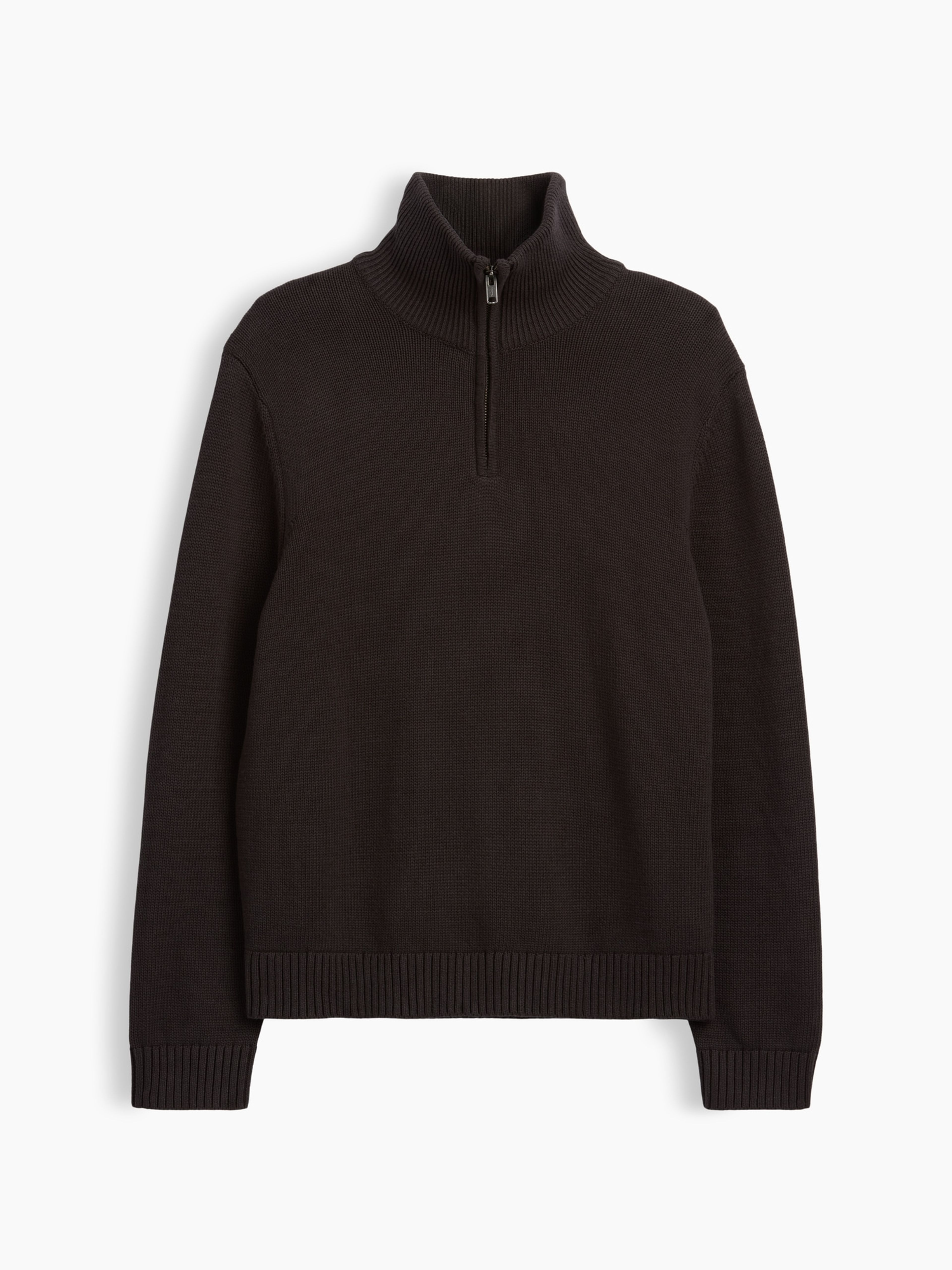 Pletený sveter na zips - 005