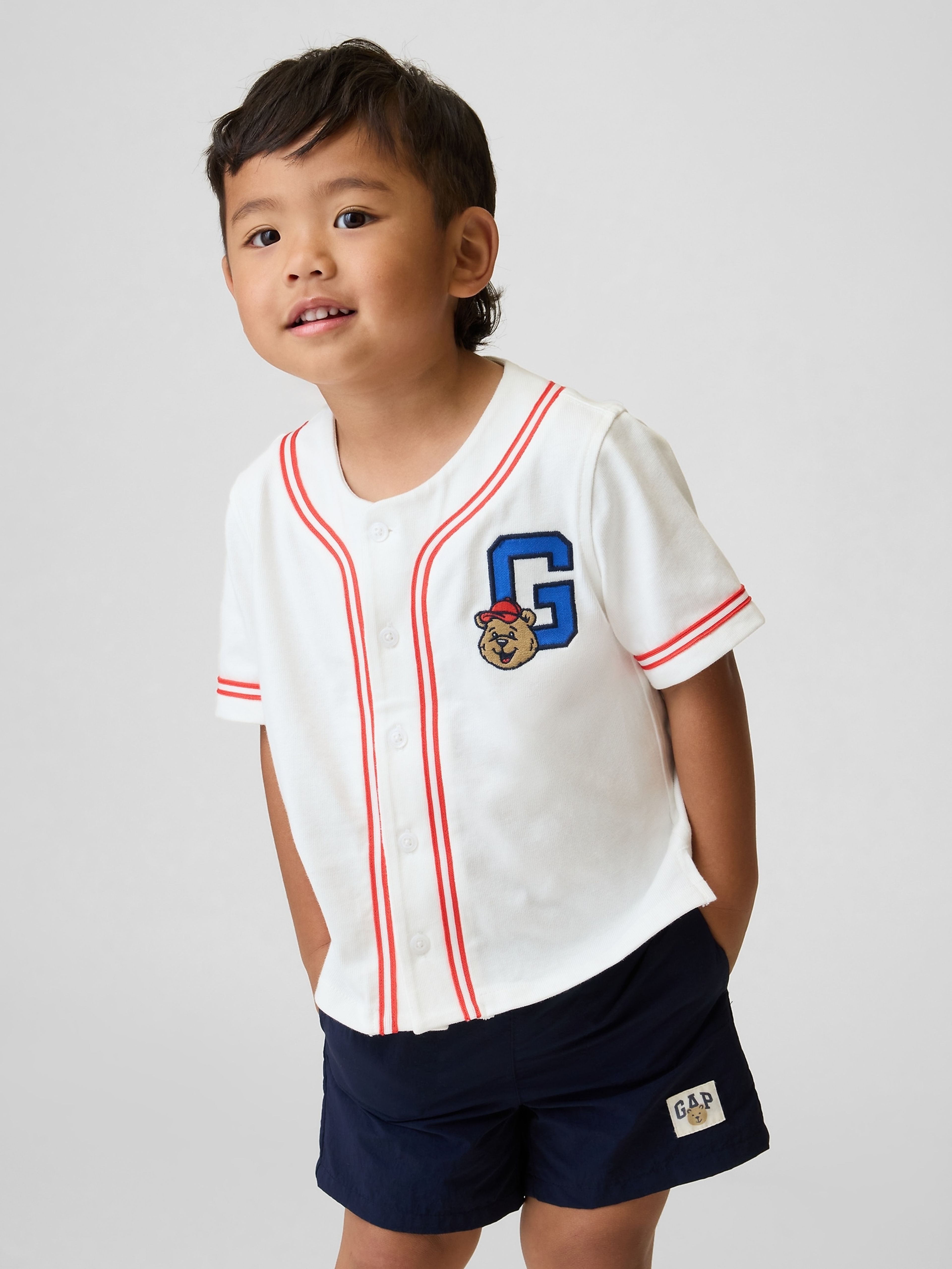 Baby Baseball T-shirt Brannan Bear