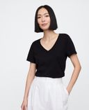 T-shirt à manches courtes-Noir - 002