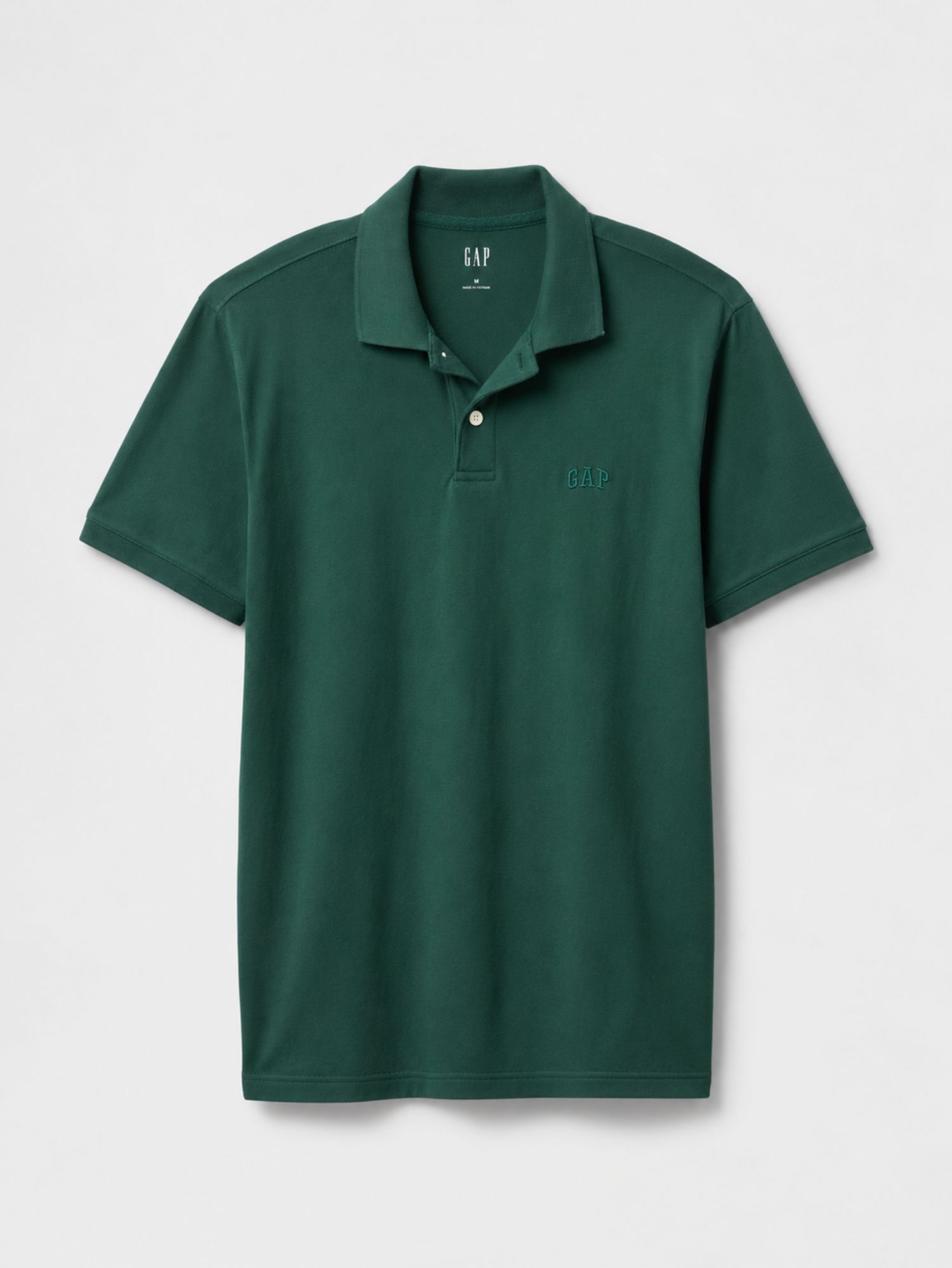 Piqué polo met logo - 001