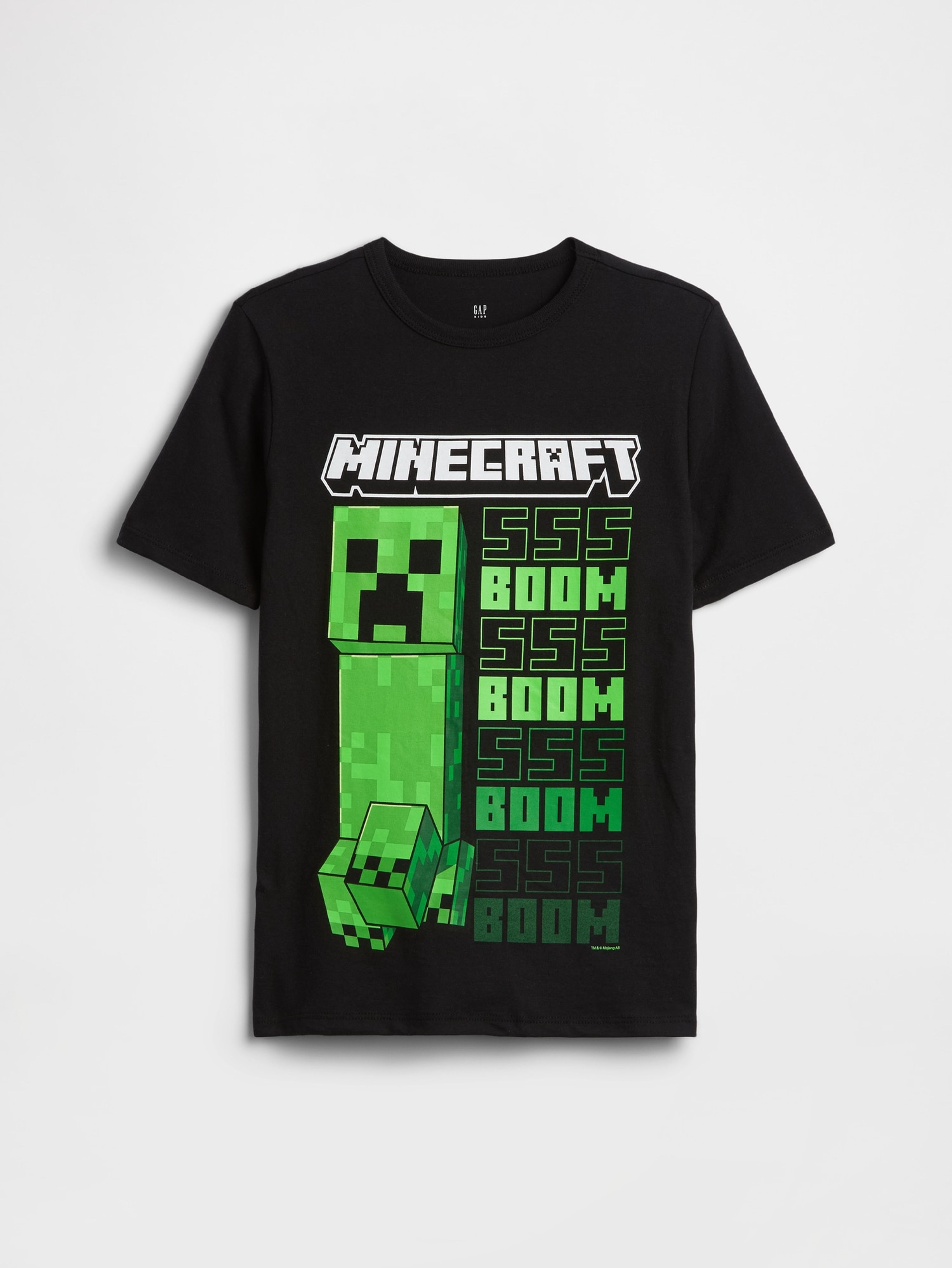 Camiseta infantil Minecraft