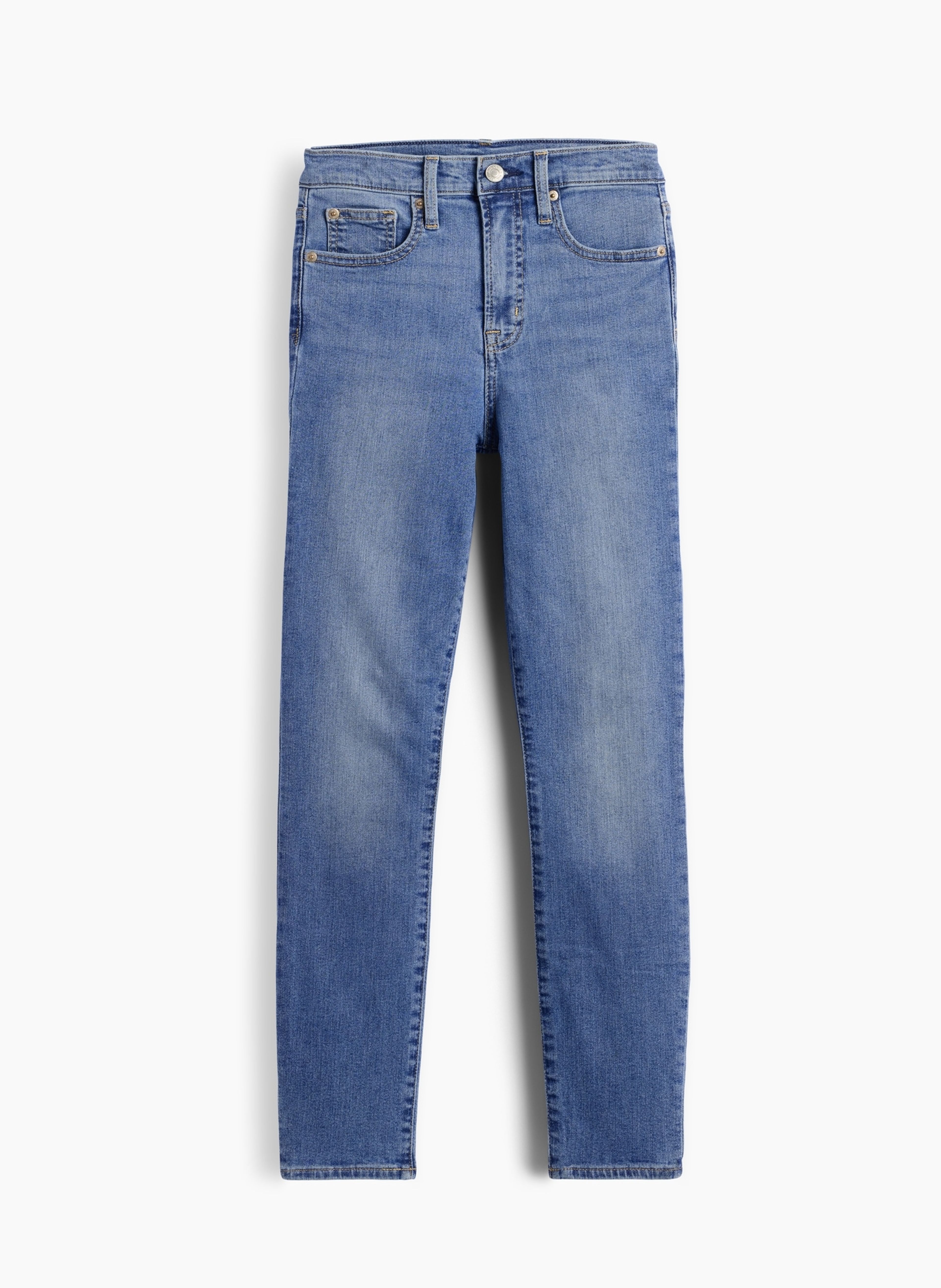High Rise True Skinny Jeans - 007