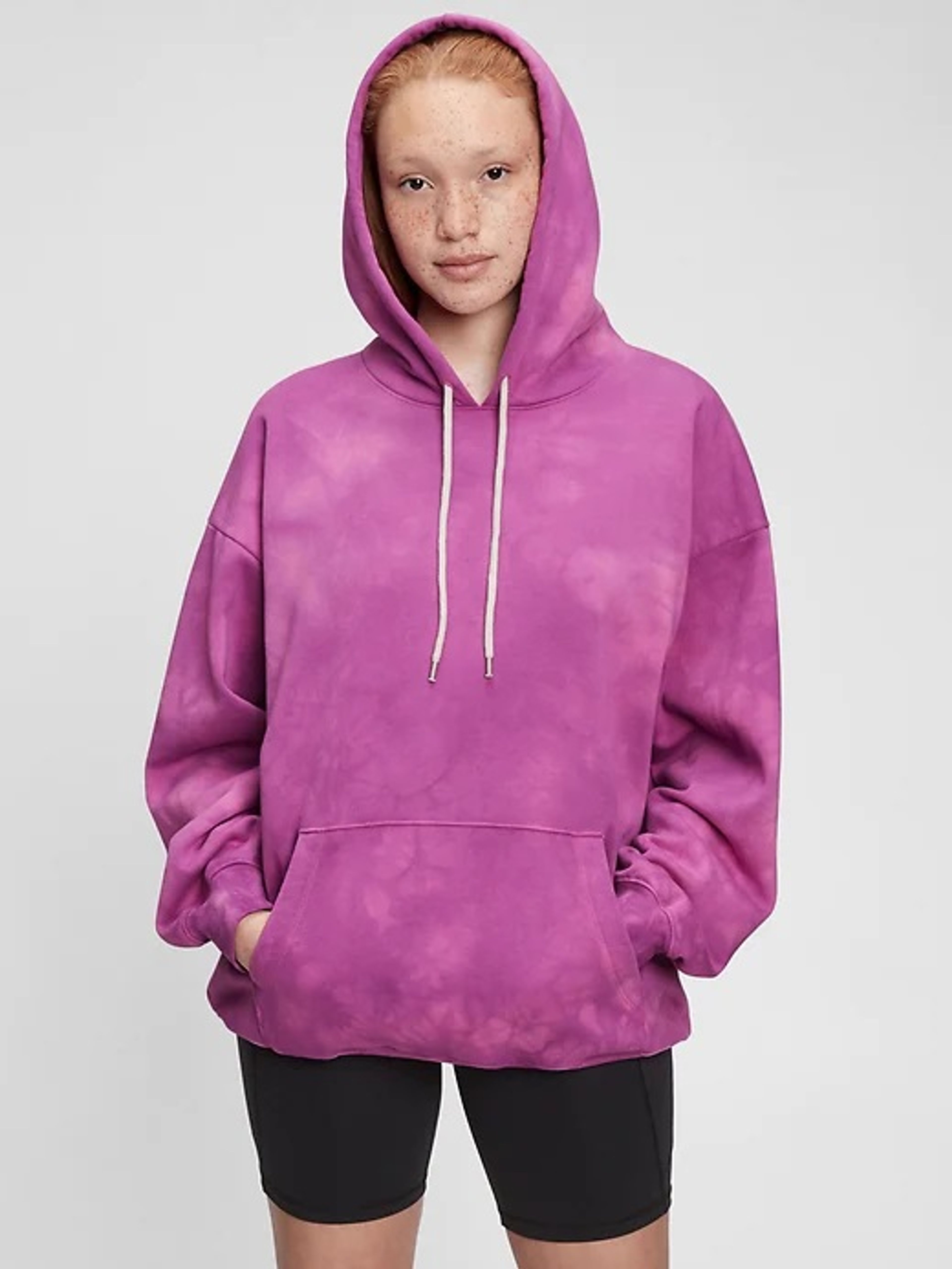 Mikina fleece oversize