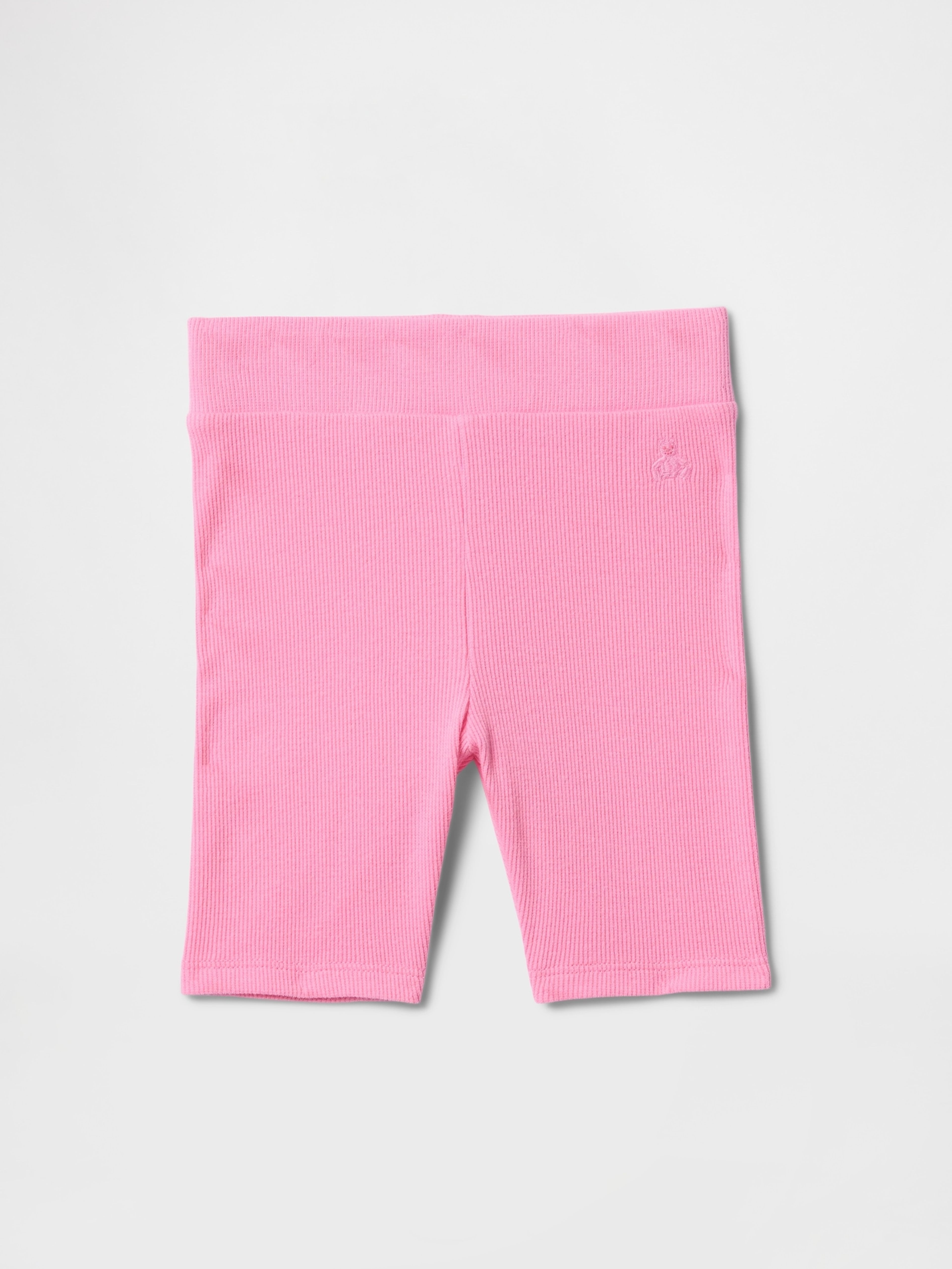 Baby rebrované biker shorts