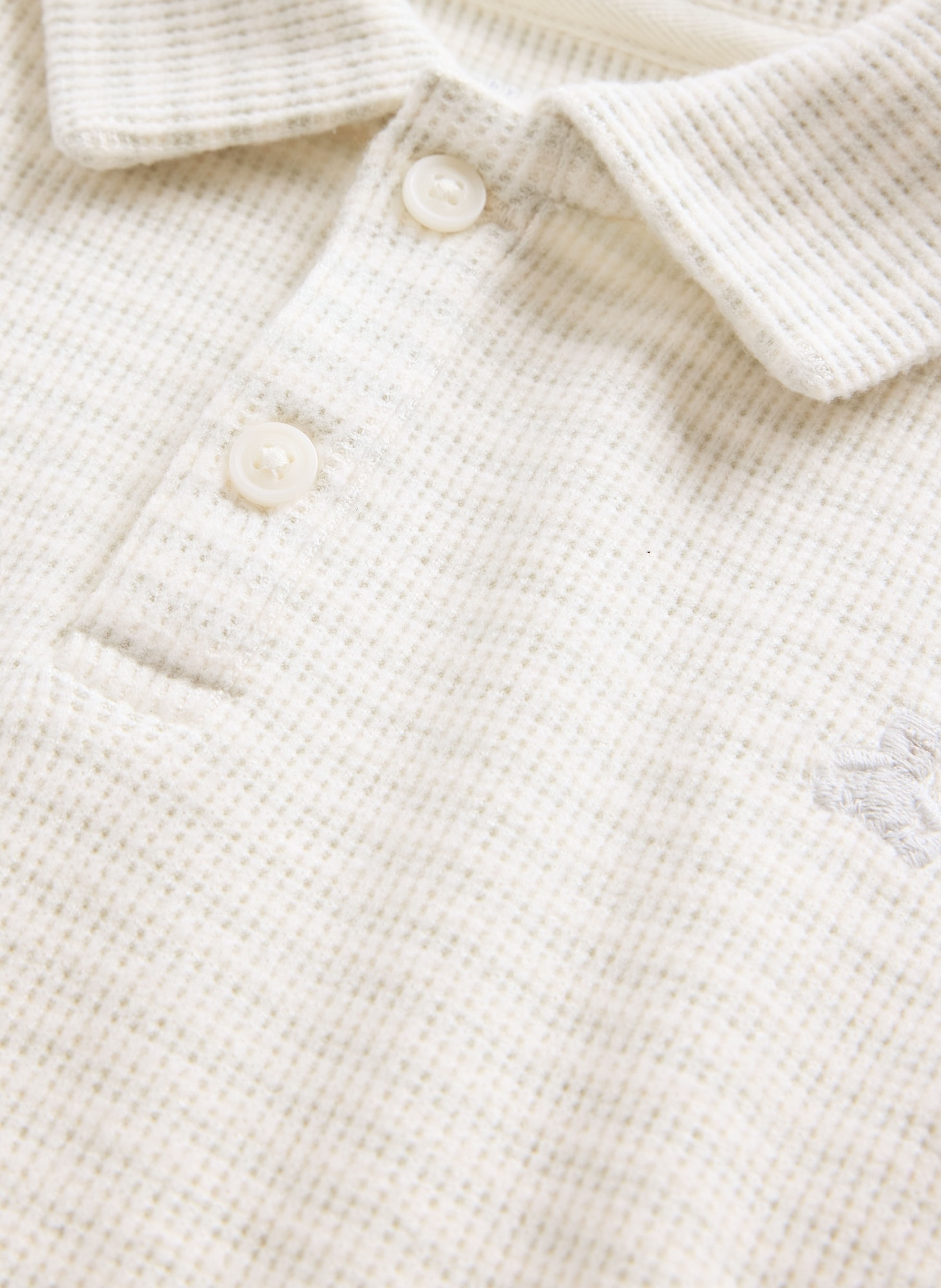 Baby Softspun Waffel Outfit-Set Brannan Bear - 003