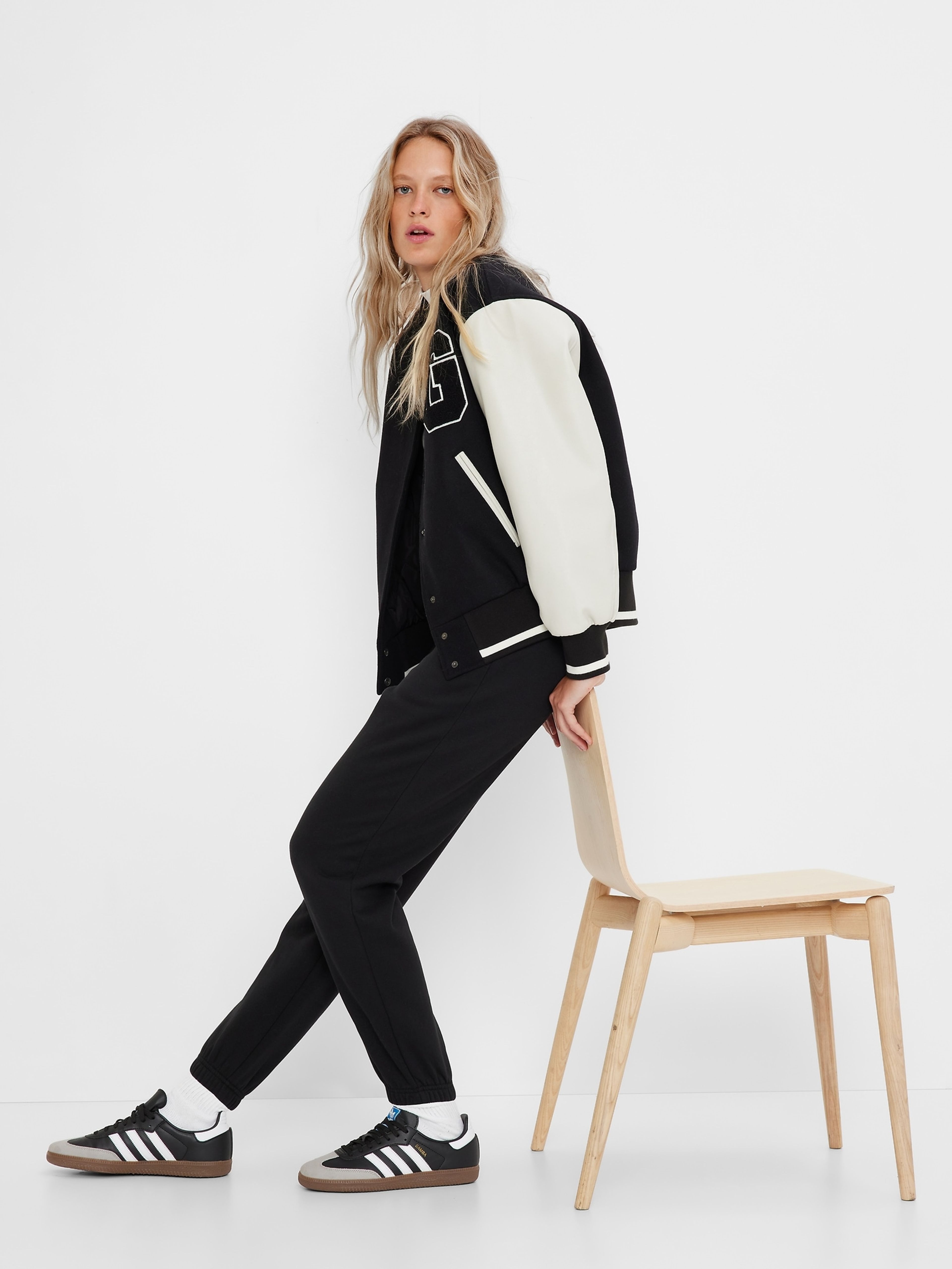 Spodnie dresowe vintage high rise