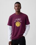 T-shirt Gap NYC Everyday Soft-Czerwony - 001
