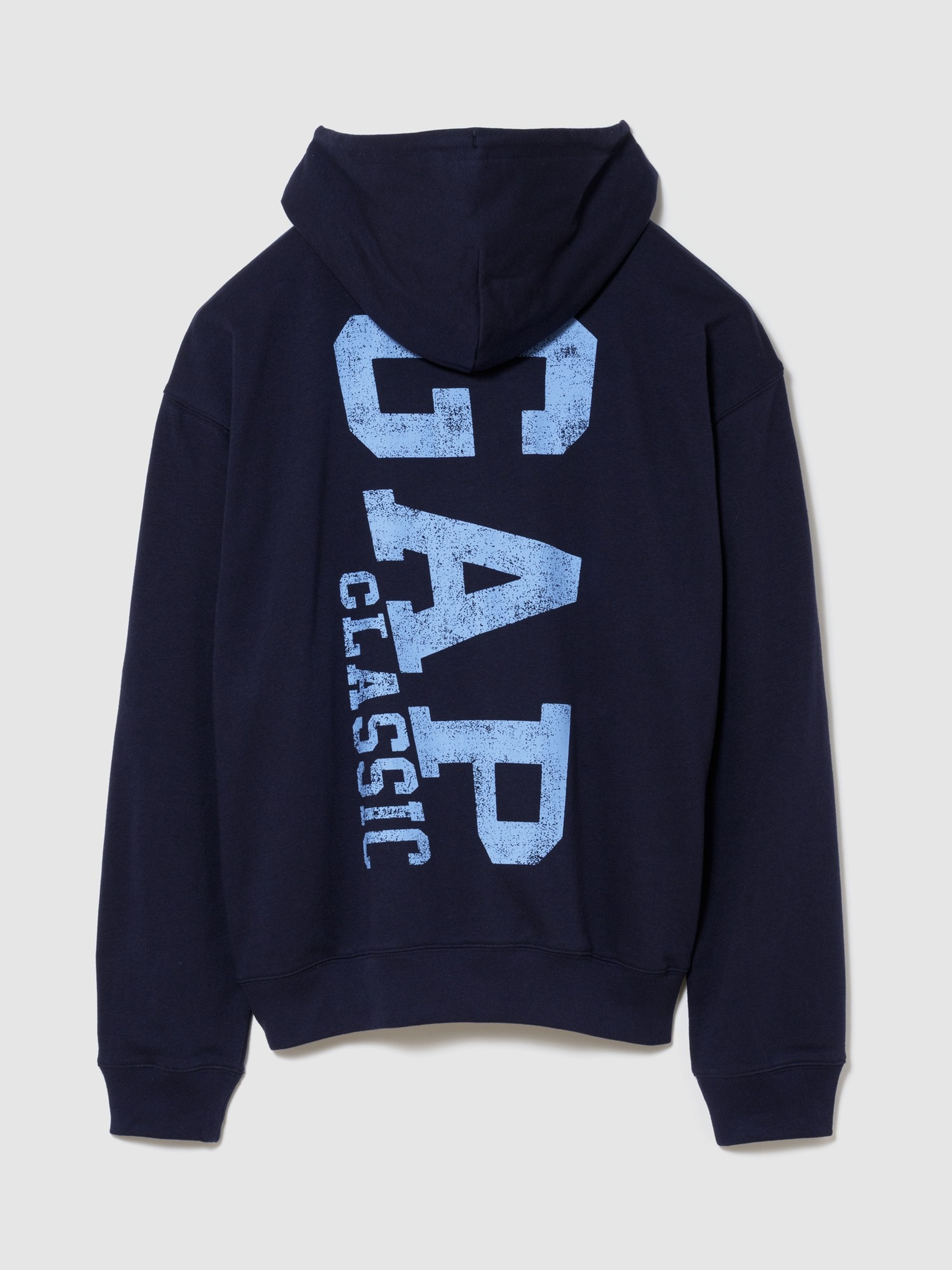 French Terry Hoodie mit Logo - 002