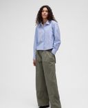 Široké kalhoty GapStudio by Zac Posen-Zelená - 001