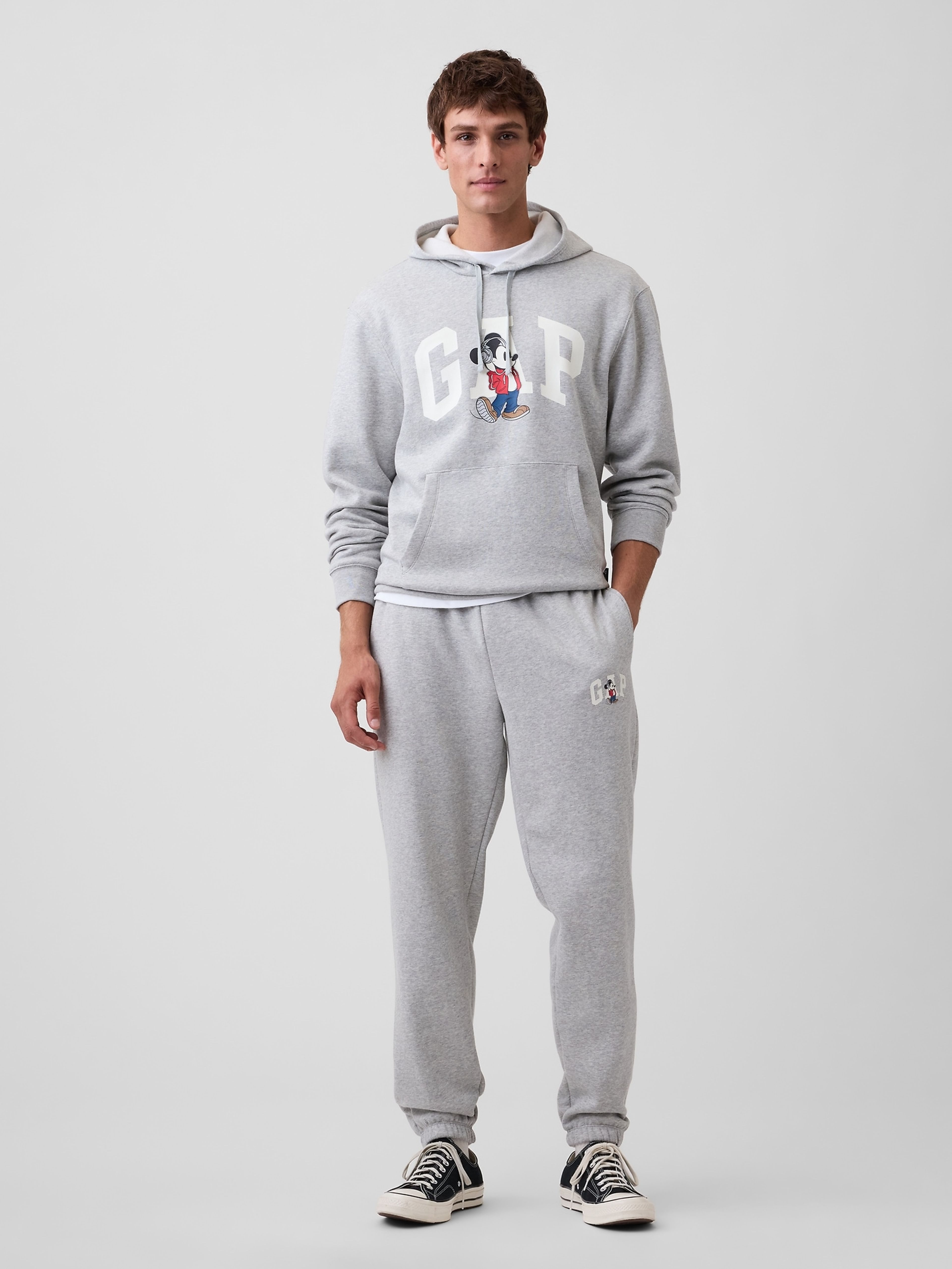 Spodnie dresowe Gap & Disney Mickey Mouse - 001