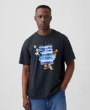 T-shirt Gap & Looney Tunes Space Jam-Czarny - 001