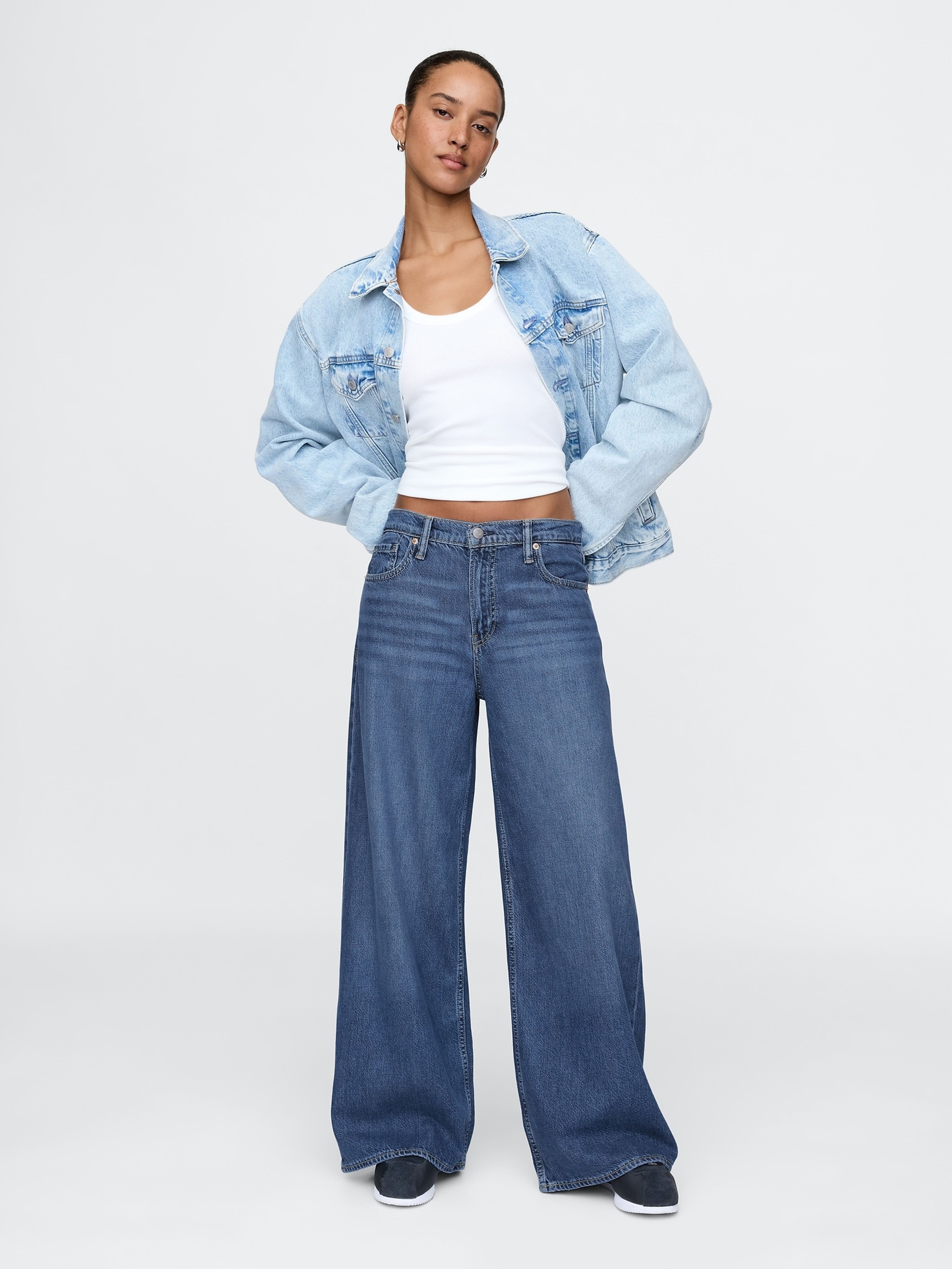 Baggy Jeans Mid Rise UltraSoft