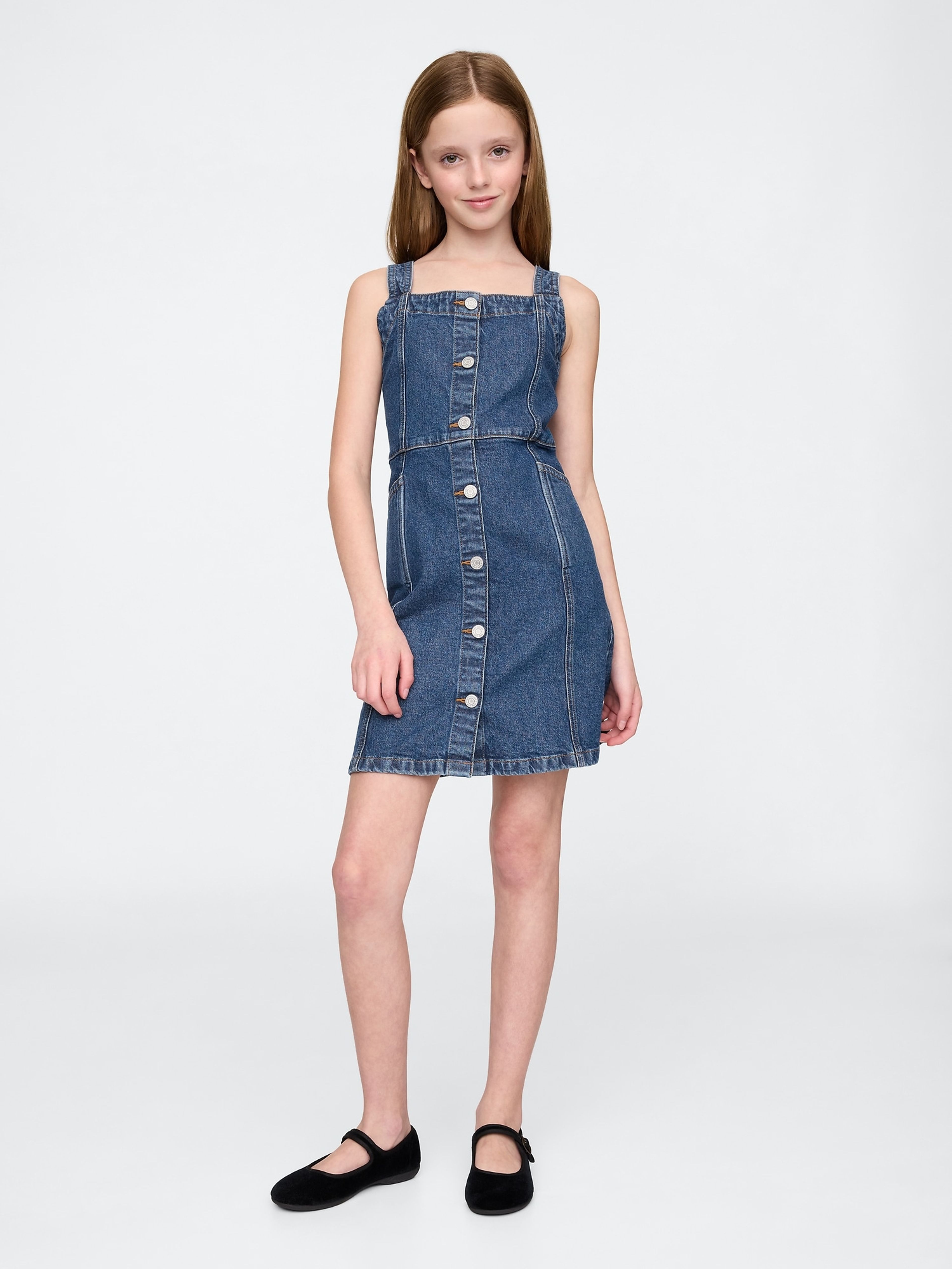 Rochie din denim pentru copii