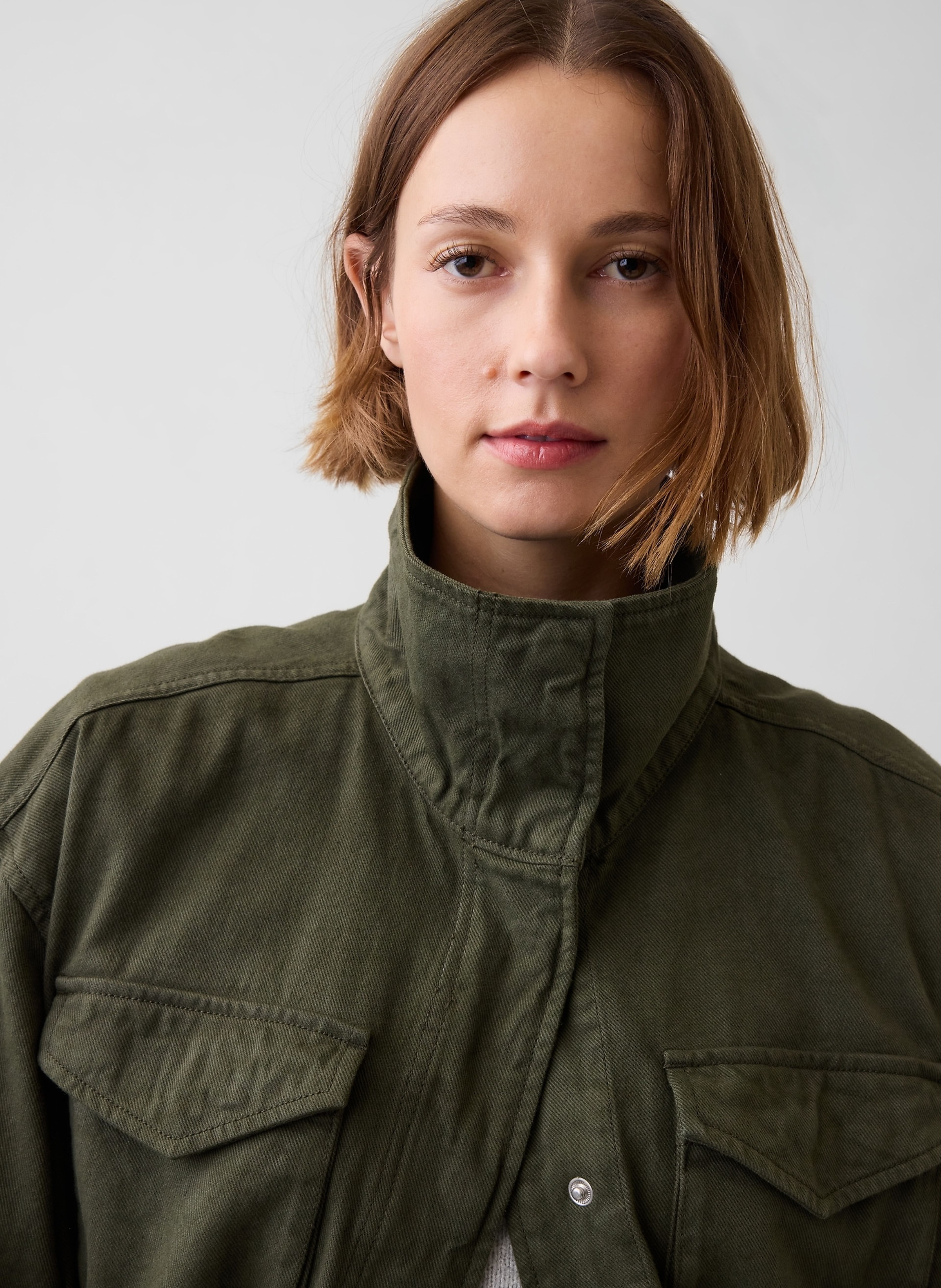 Ľahká oversize bunda Utility - 004