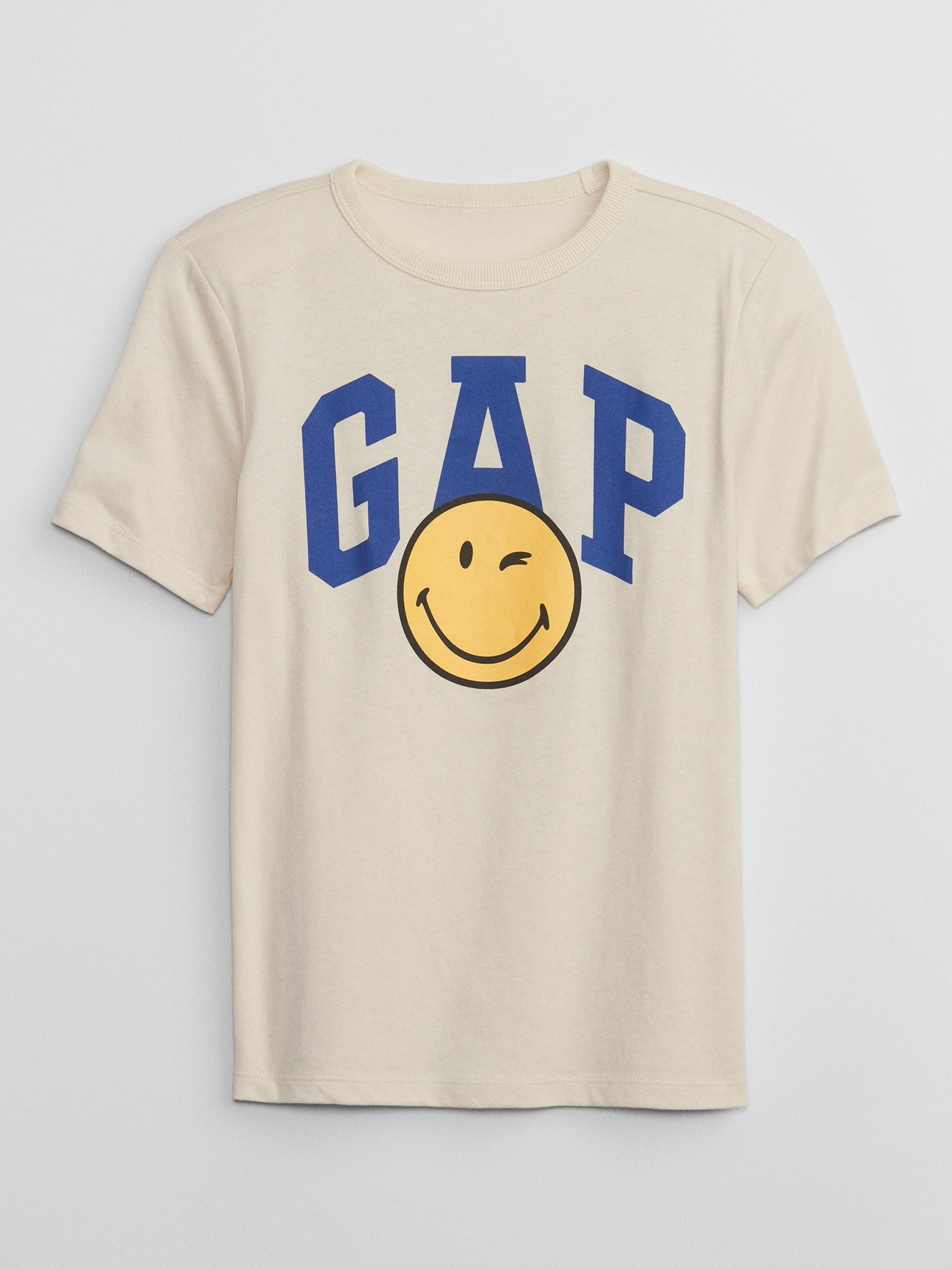 Tricou pentru copii Gap × SmileyWorld®