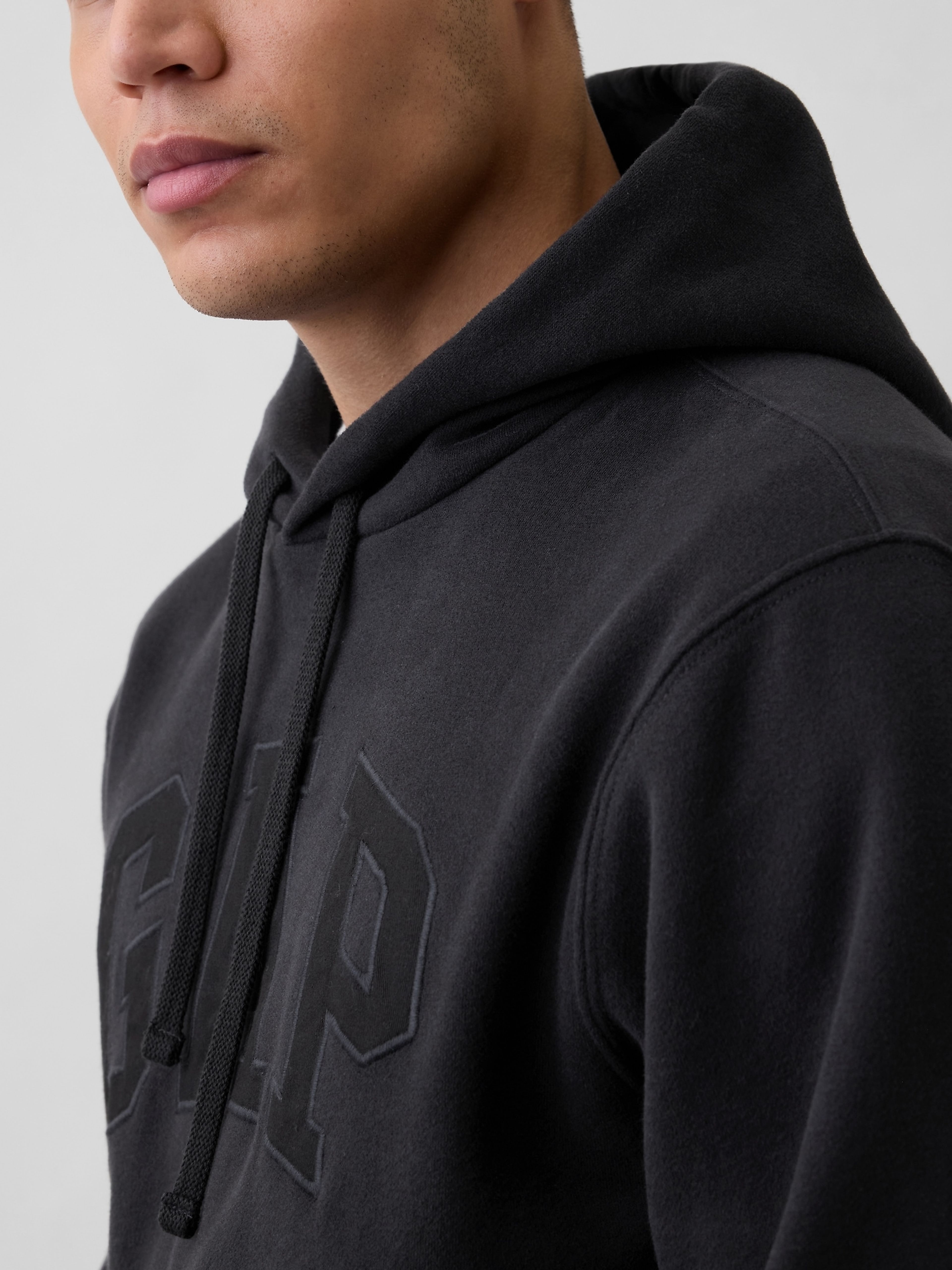 VintageSoft Hoodie unisex mit Logo - 004