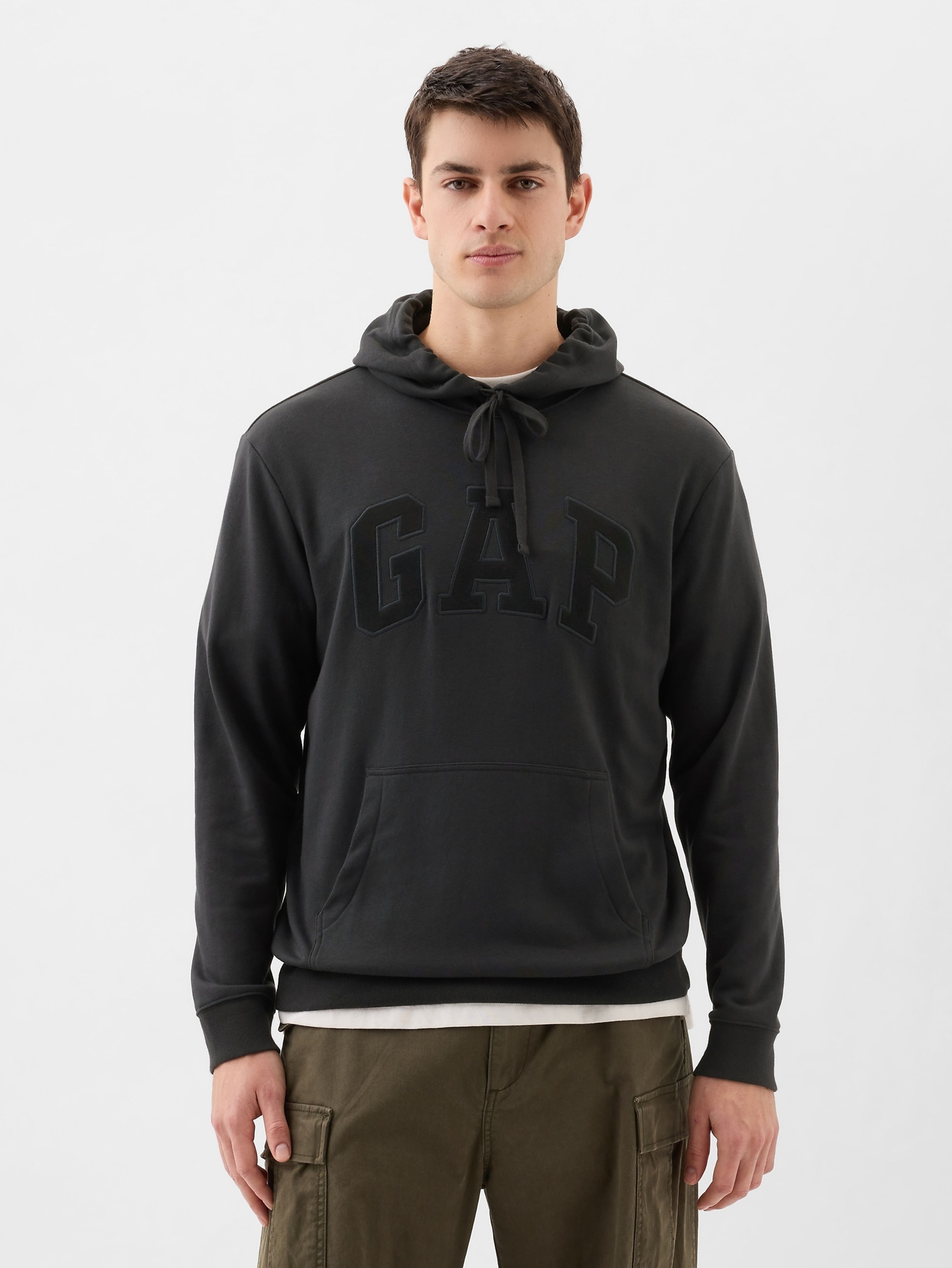 Sweatshirt mit Logo und Kapuze