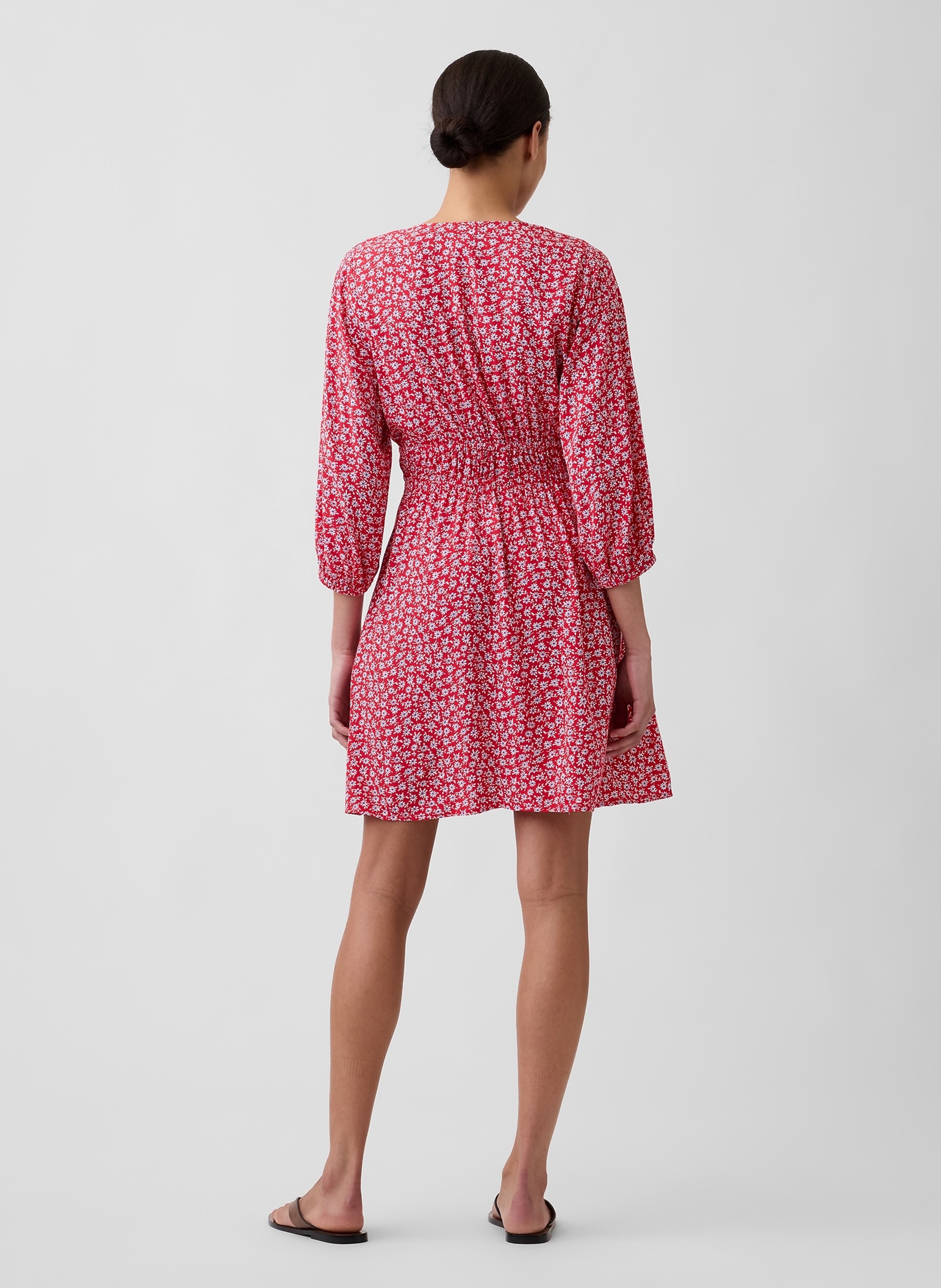 Rochie mini cu buzunare - 002