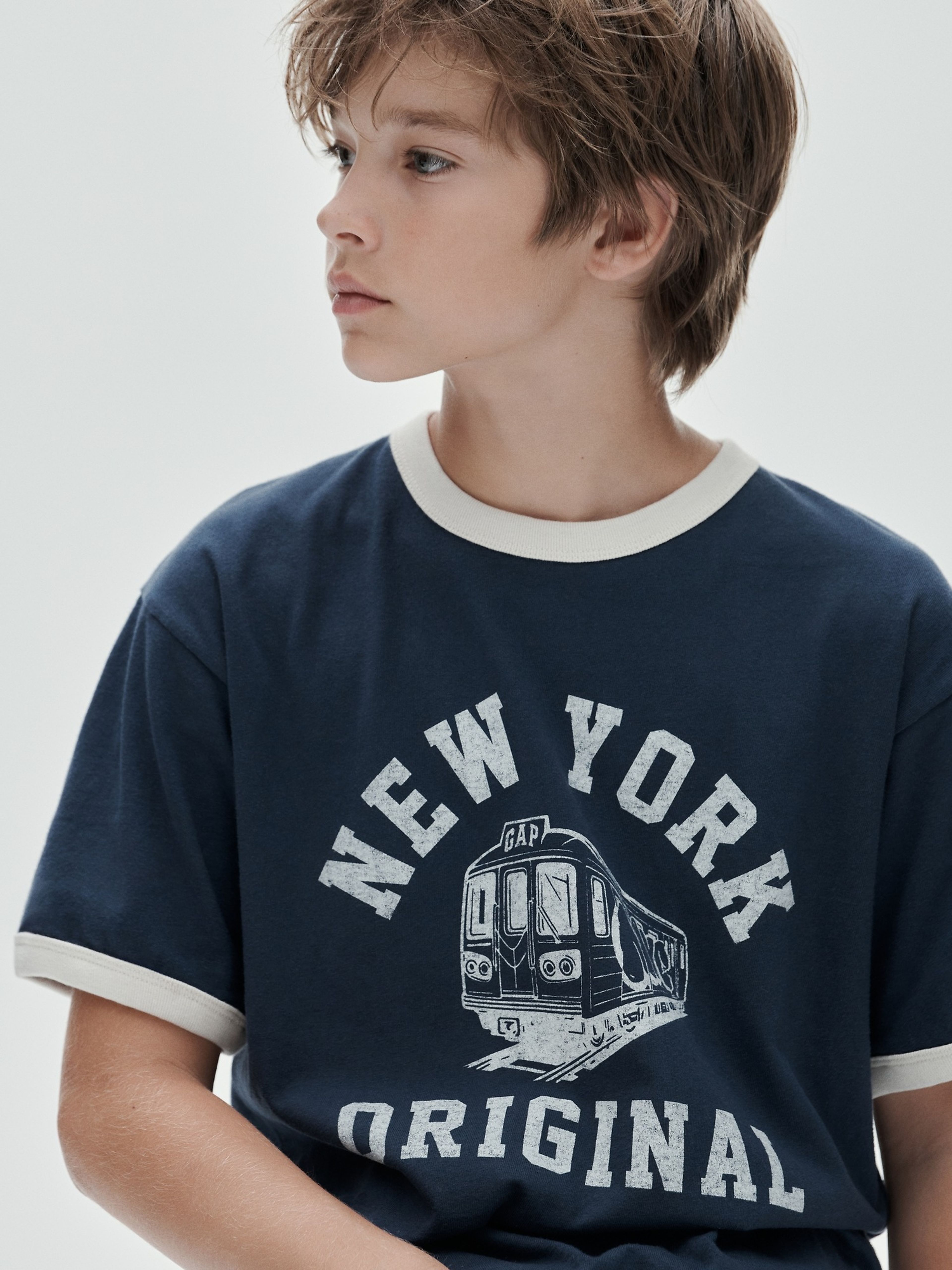 T-shirt enfant avec logo - 001