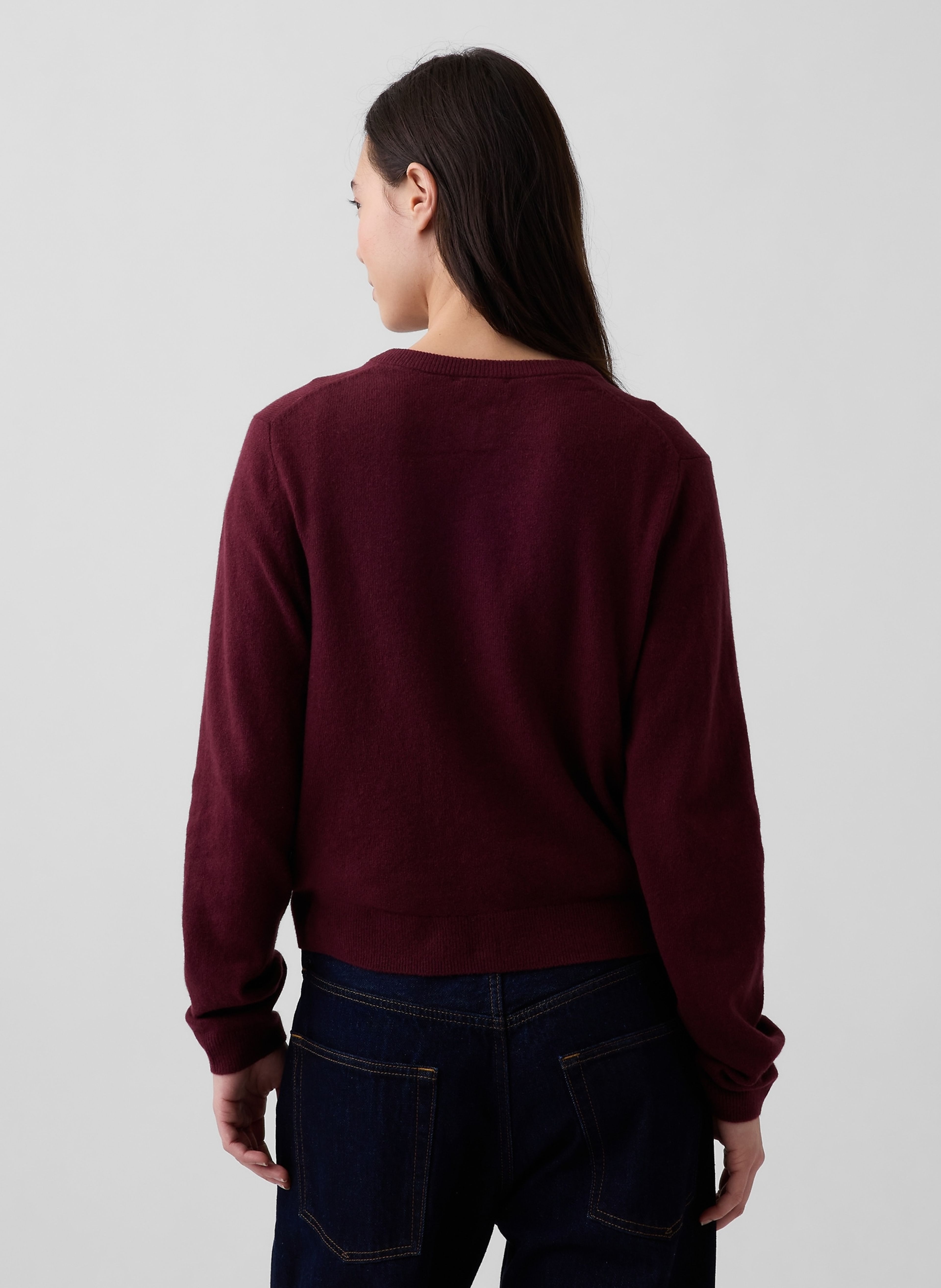 Crop kardigan CashSoft - 003