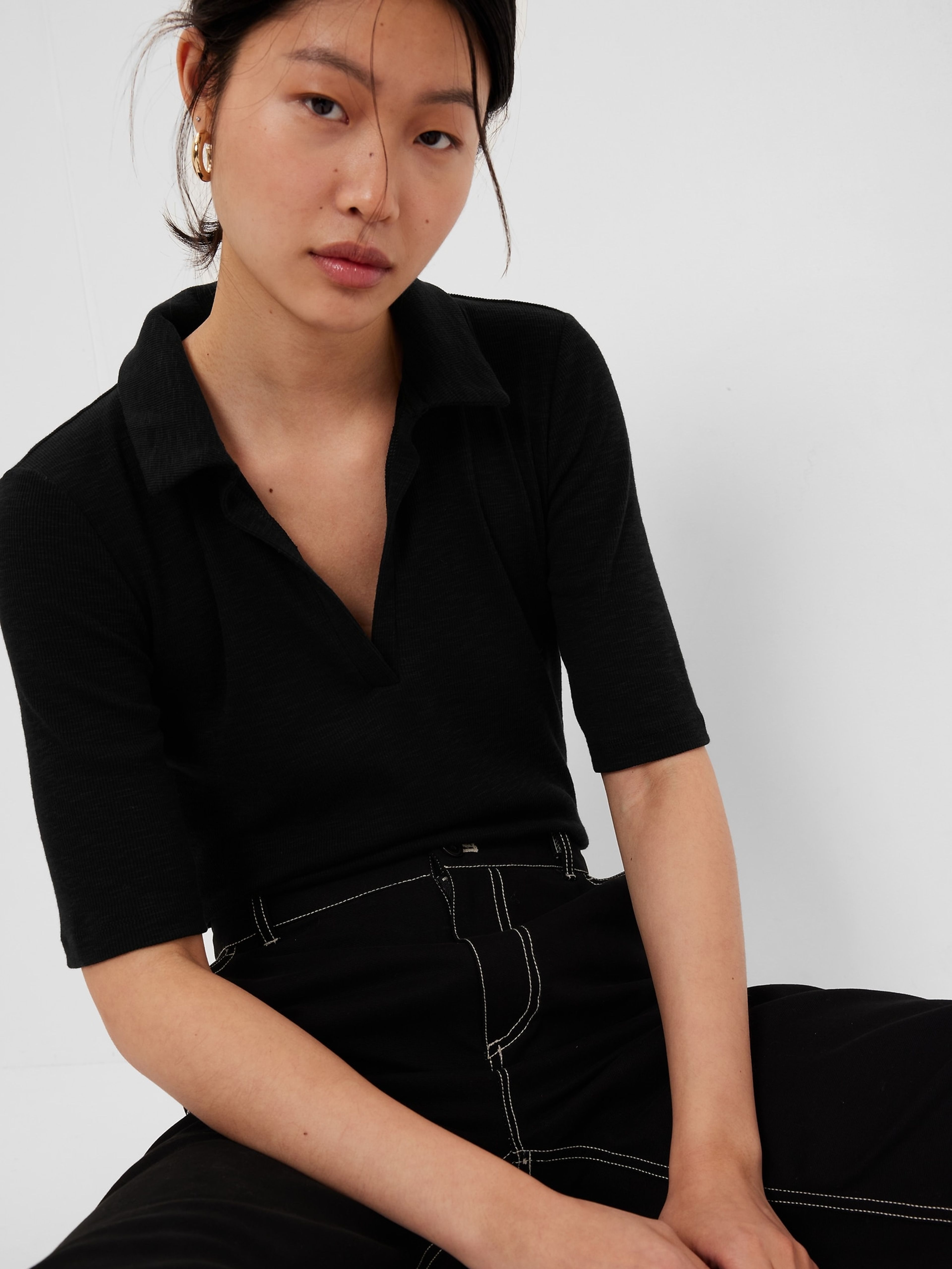 Tricou polo cu mânecă scurtă