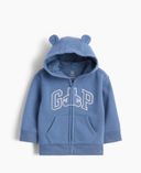 Bebé sudadera VintageSoft Brannan Bear con logo-Azul - 003