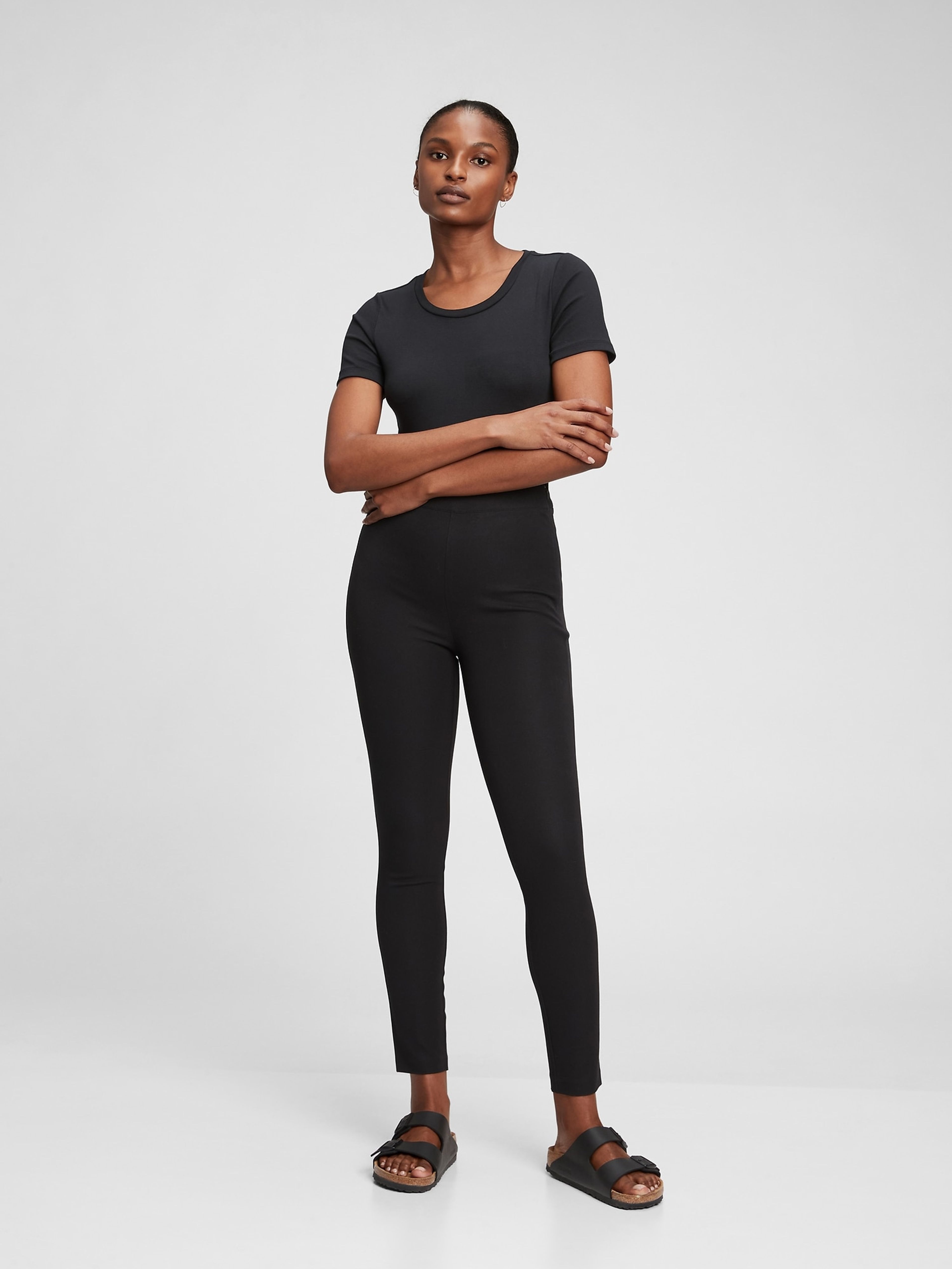 Kalhoty high rise bistretch